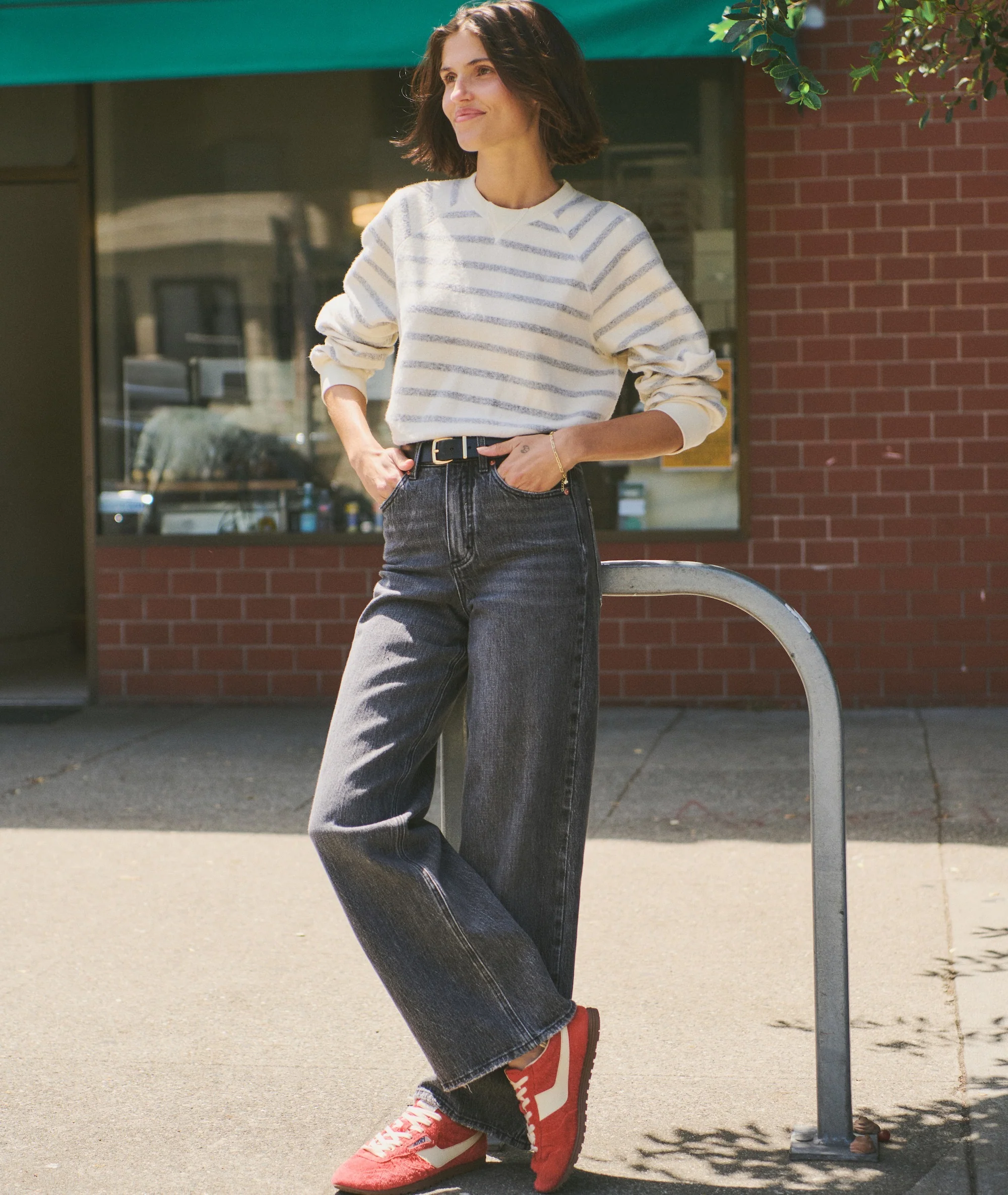 Charlie Denim Straight Leg Pant
