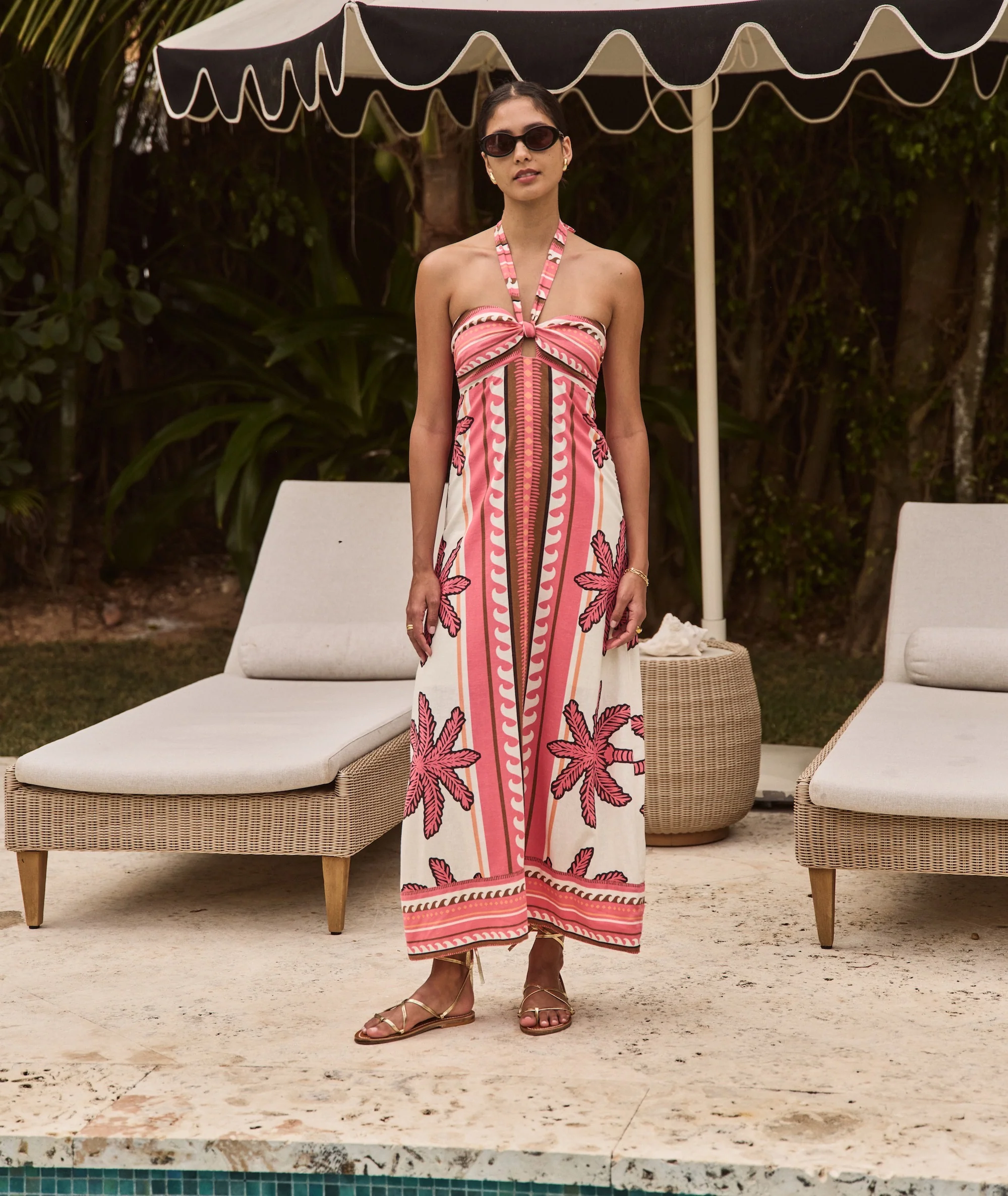 Canyon Halter Dress