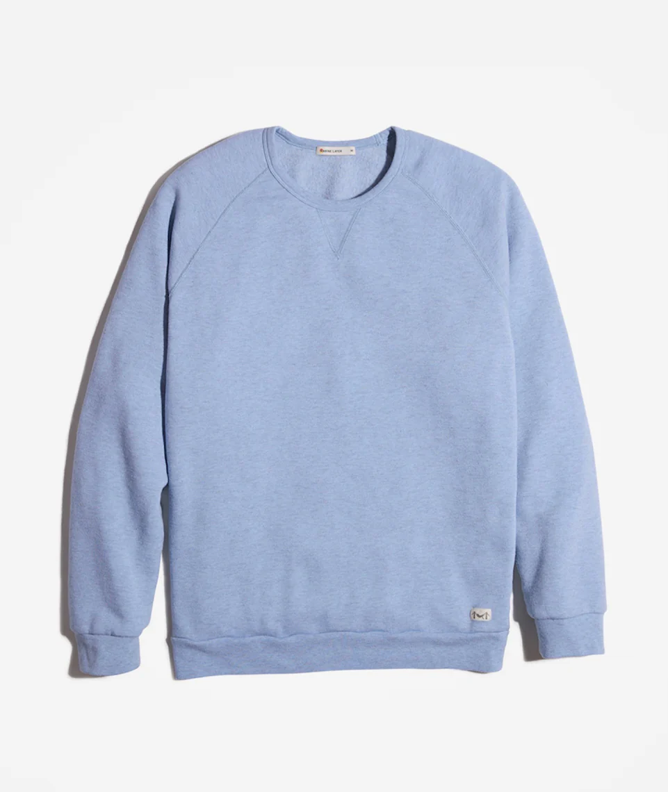 Men's Re-Spun Custom Dyed Sherpa Crew Pullover