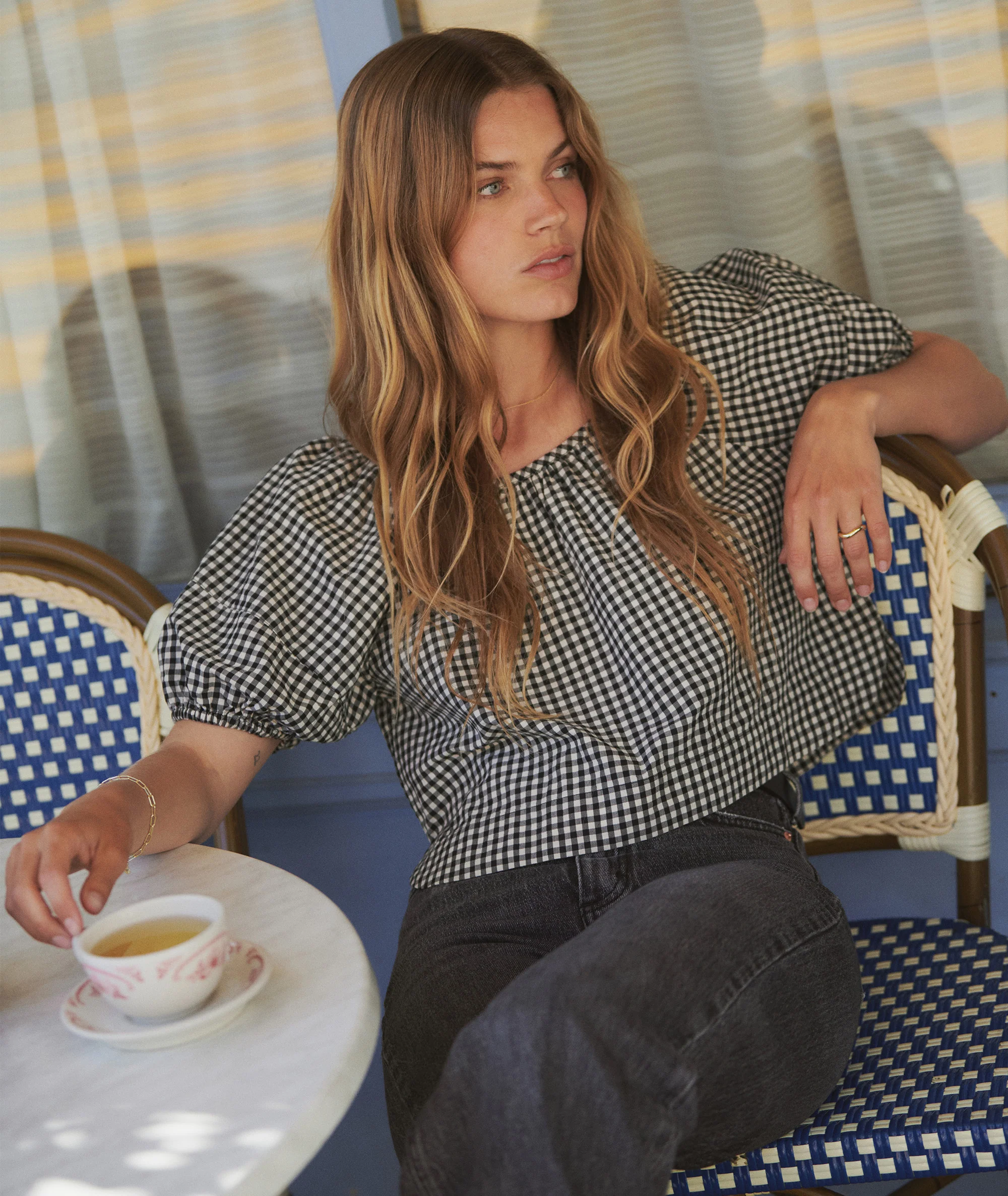 Gia Poplin Blouse