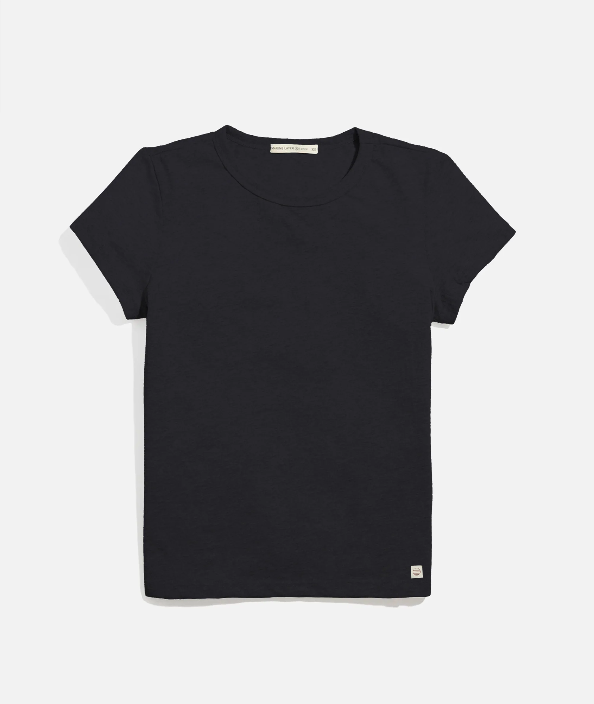 Women's Re-Spun Signature Crew in Faded Black
