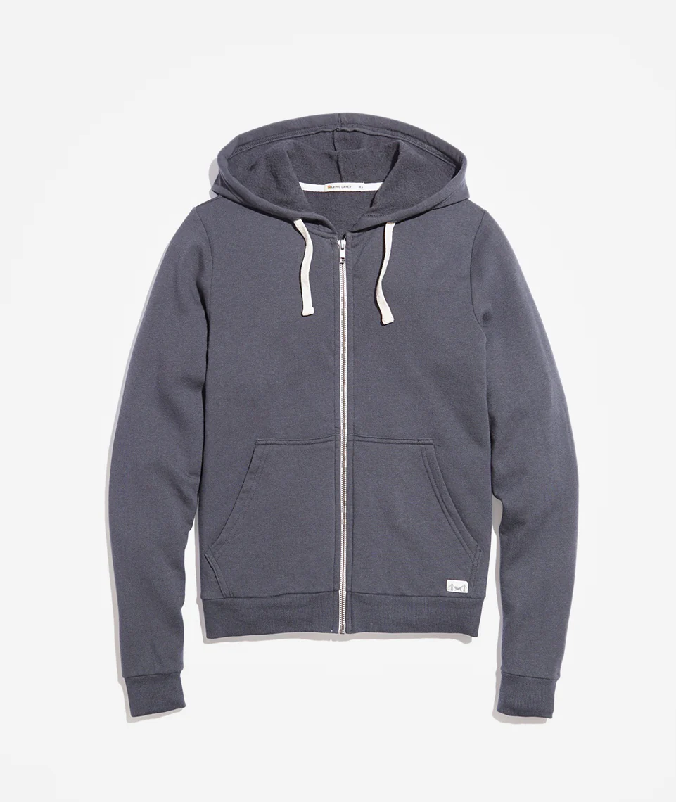 Women's Afternoon Hoodie in Asphalt Grey