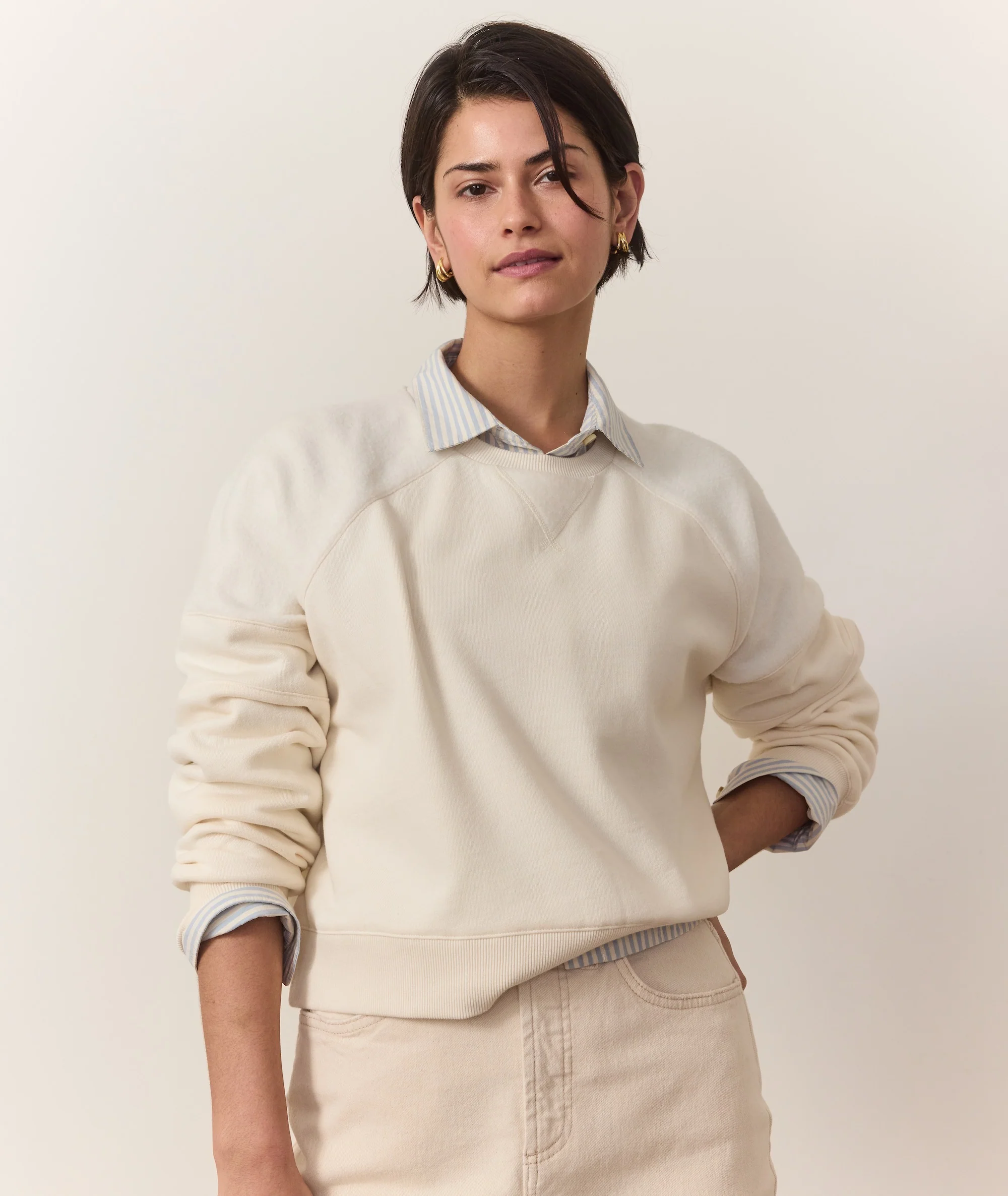 Cloud 9 Fleece Crop Sweatshirt
