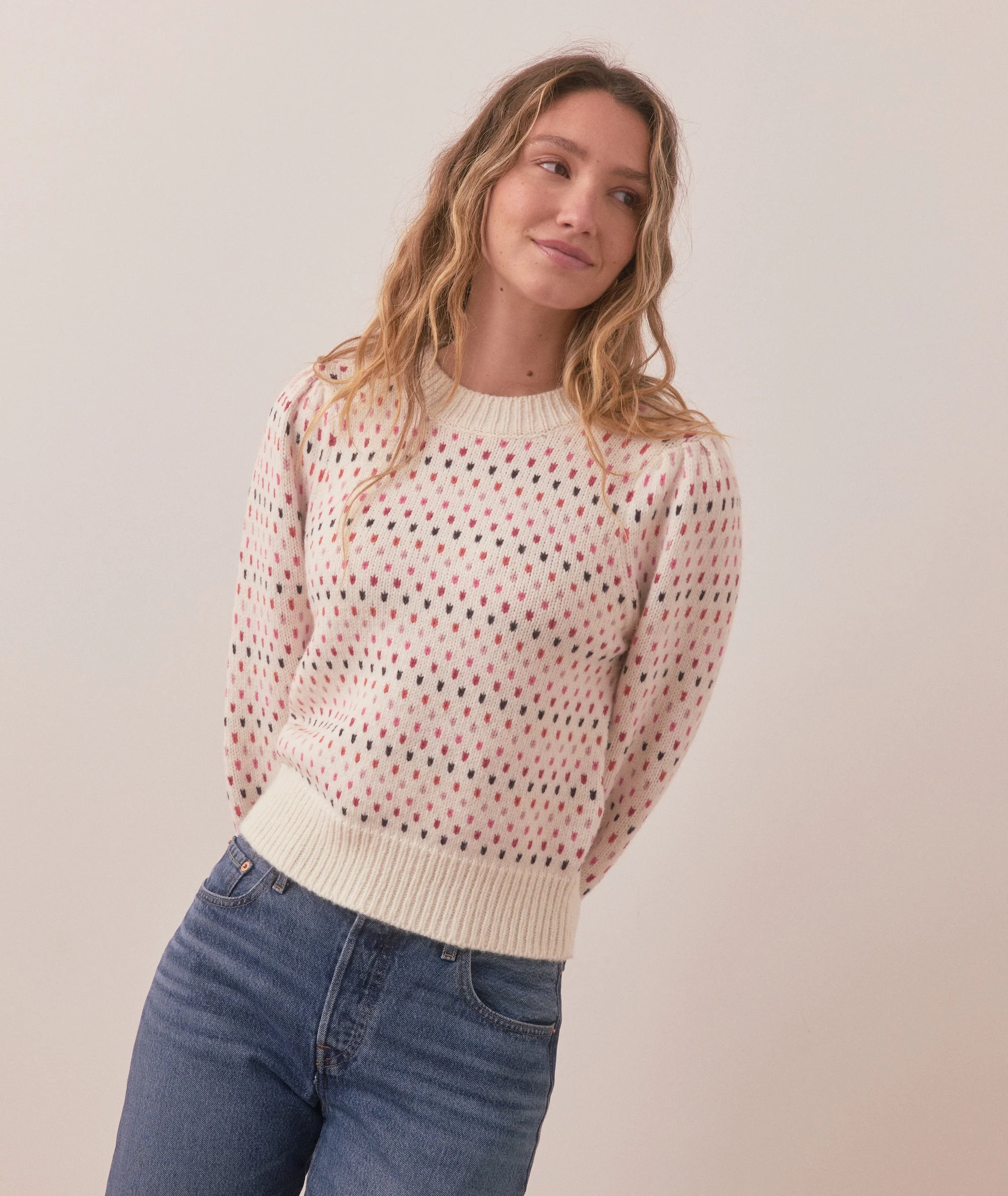 Alma Puff Sleeve Sweater