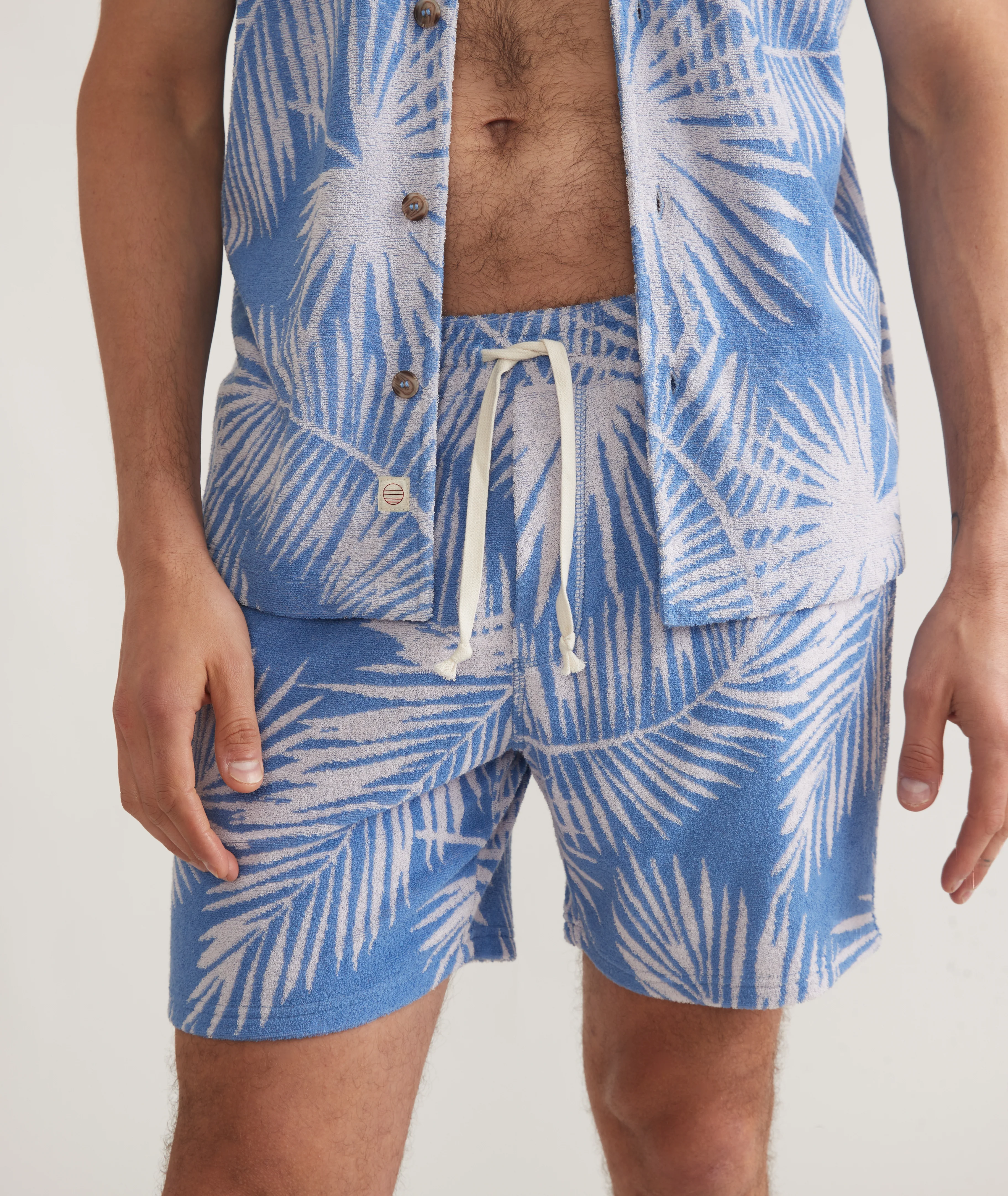 Terry Out Jacquard Short 6