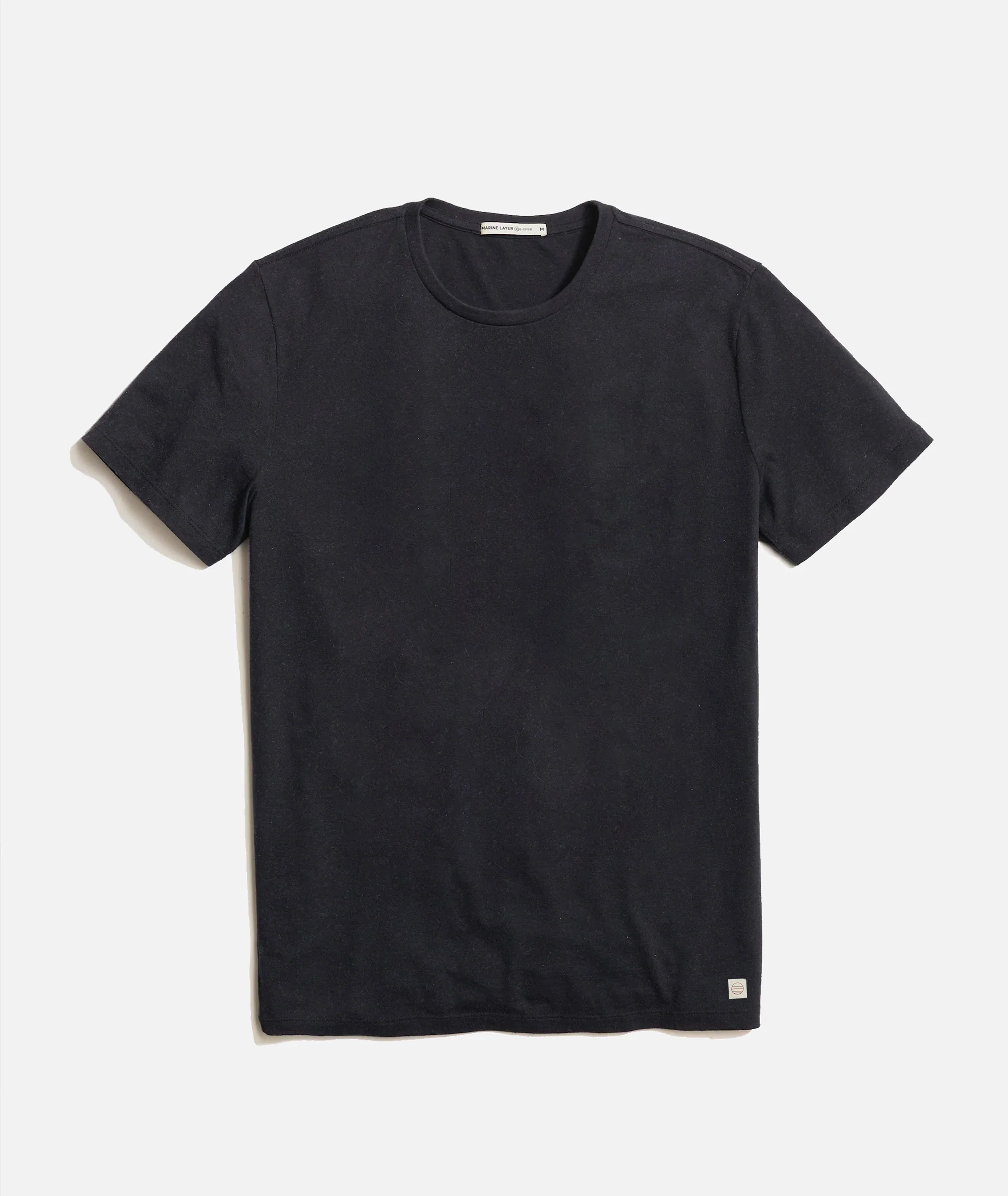 Men's Re-Spun Signature Crew in Faded Black
