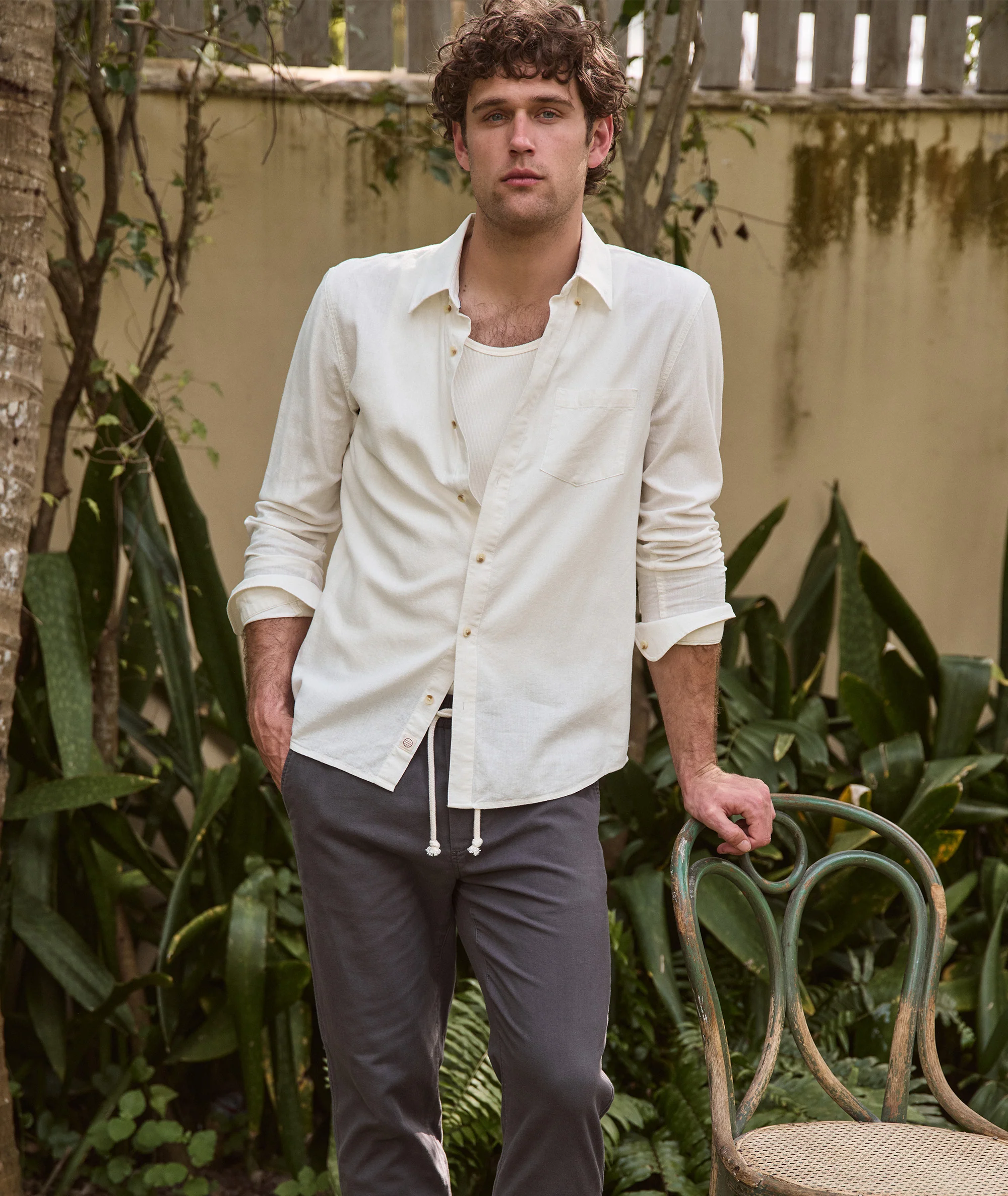 Better-Than-Linen Long Sleeve Shirt