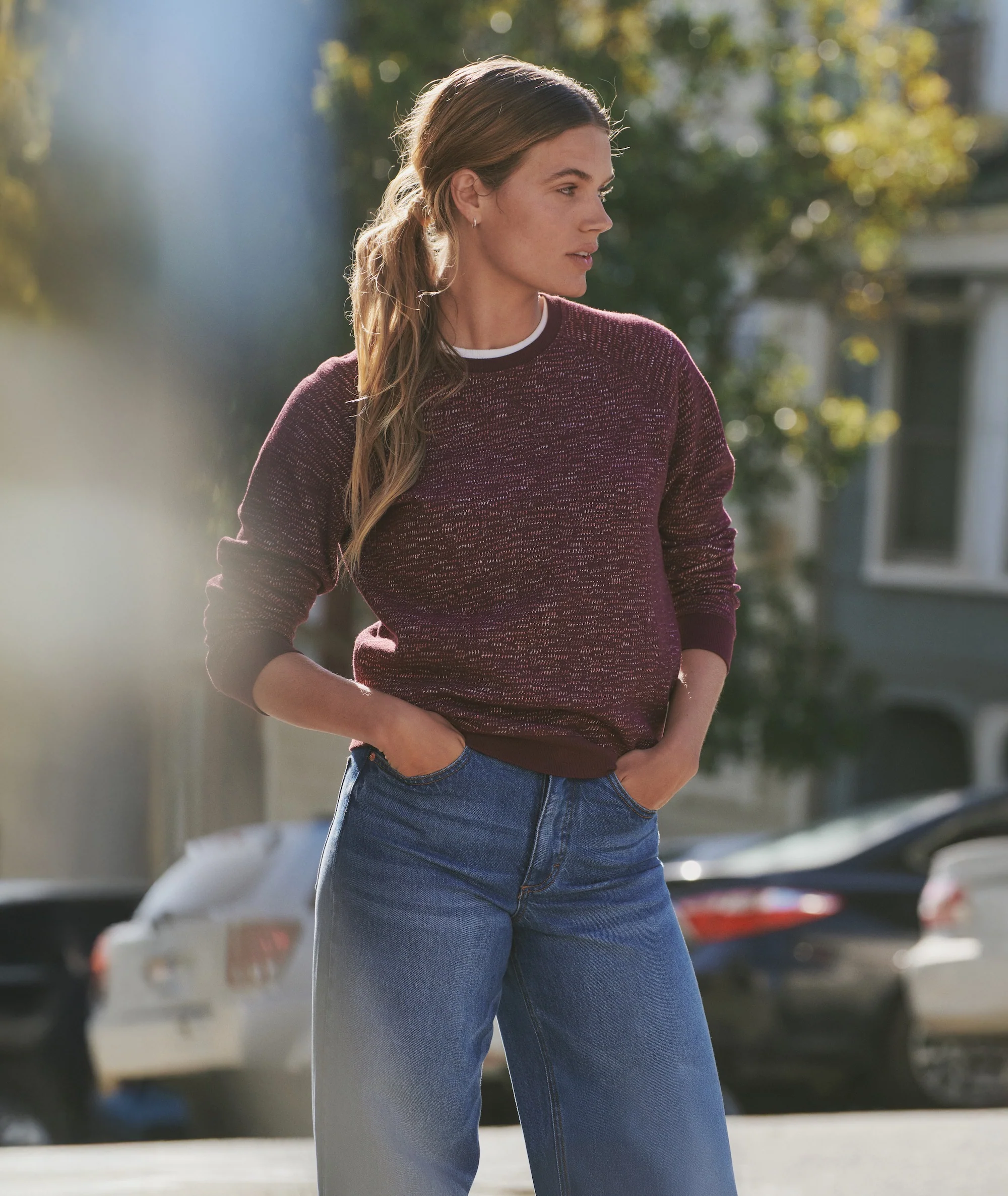 Juno Reversible Raglan