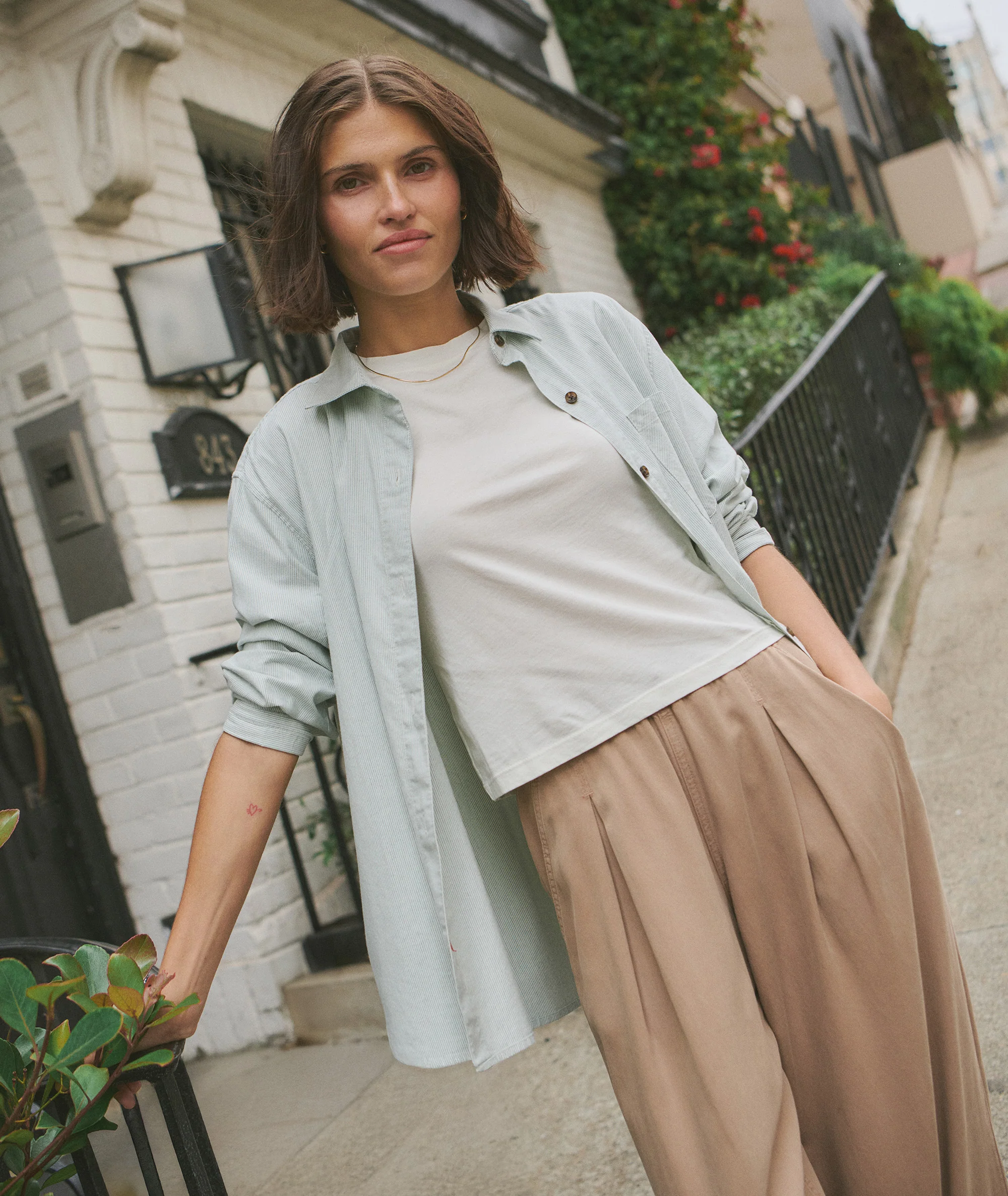 Jane Relaxed California Oxford Shirt