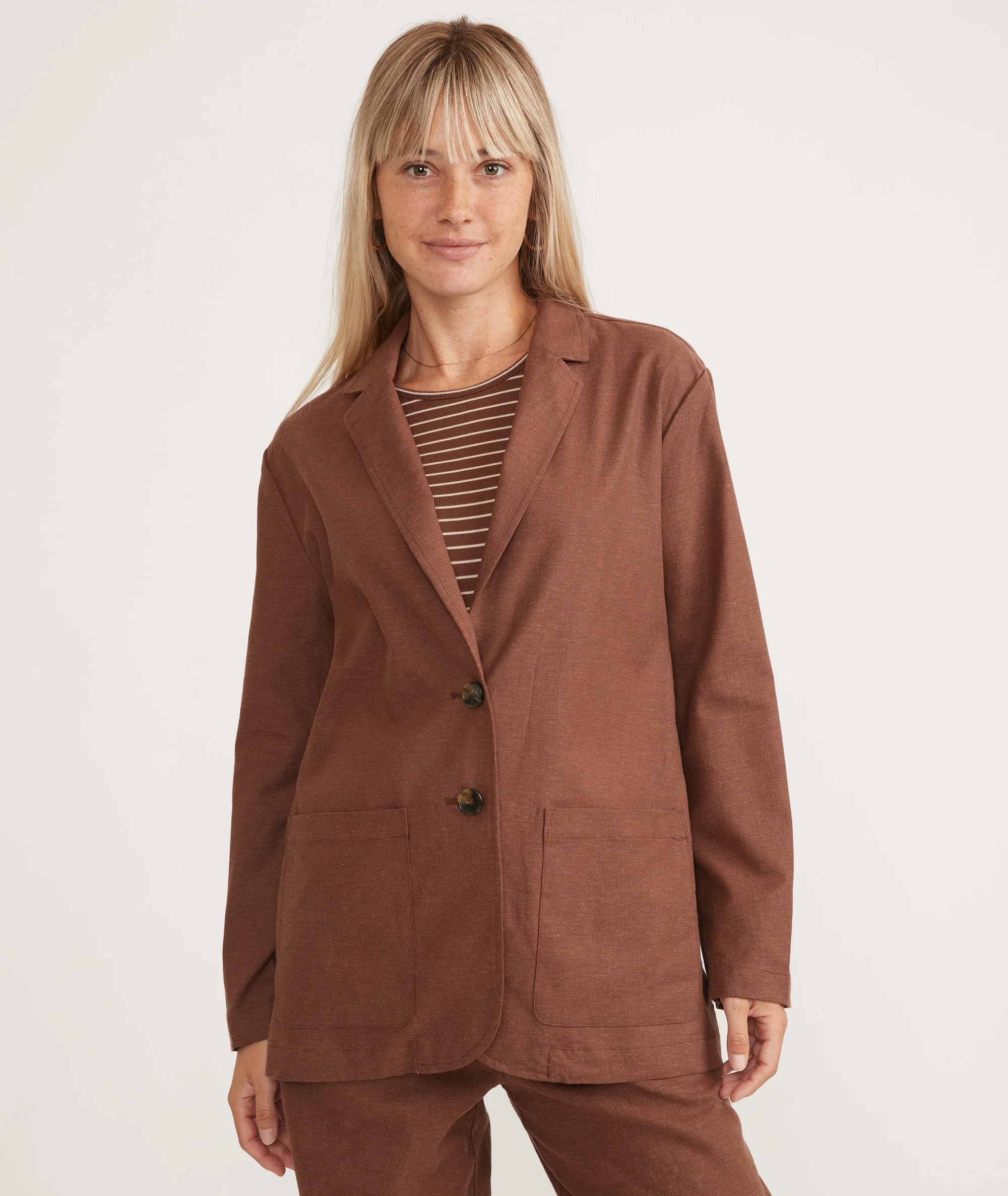 Flora Hemp Blazer