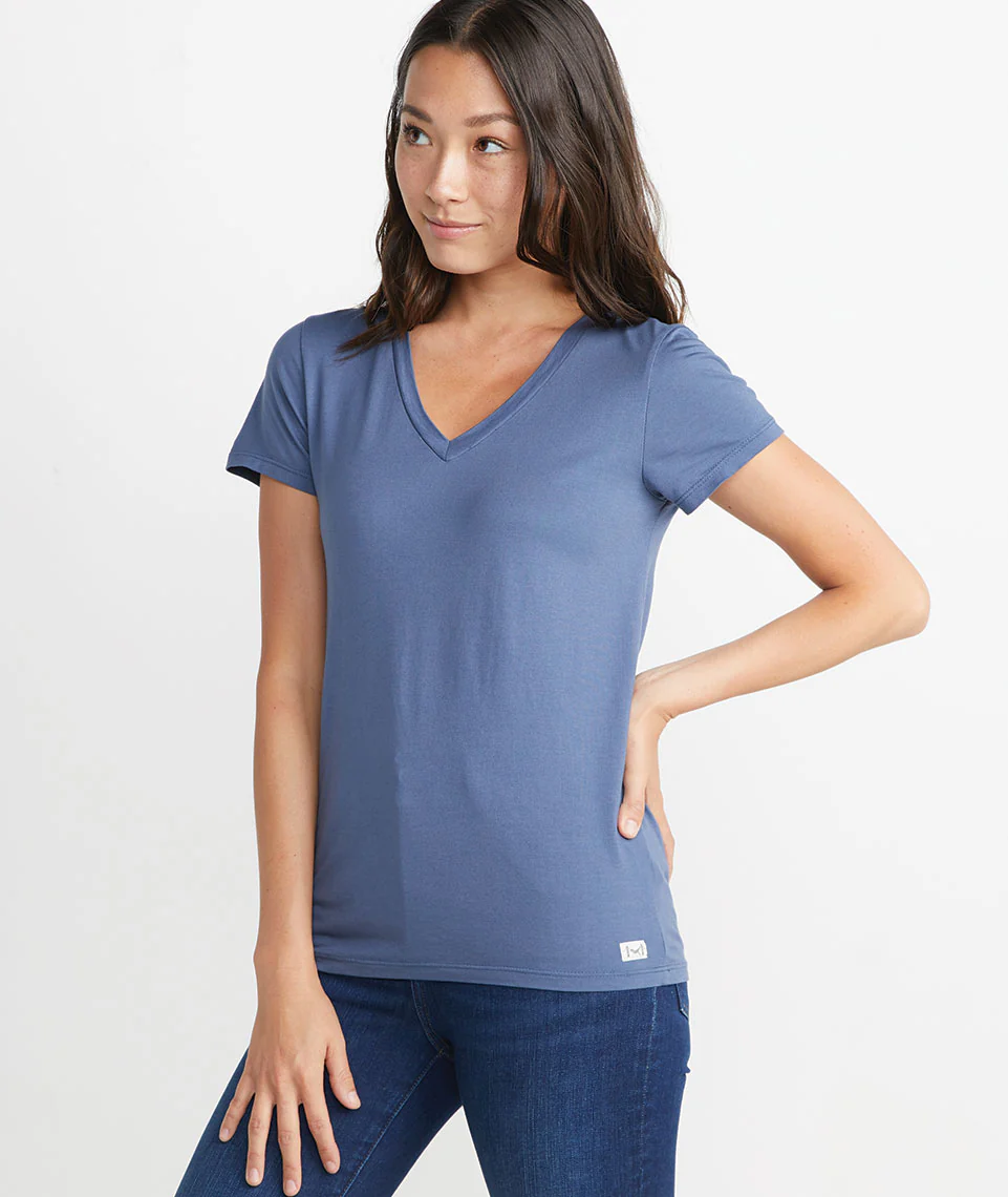 Women's Custom Dyed Signature V-Neck