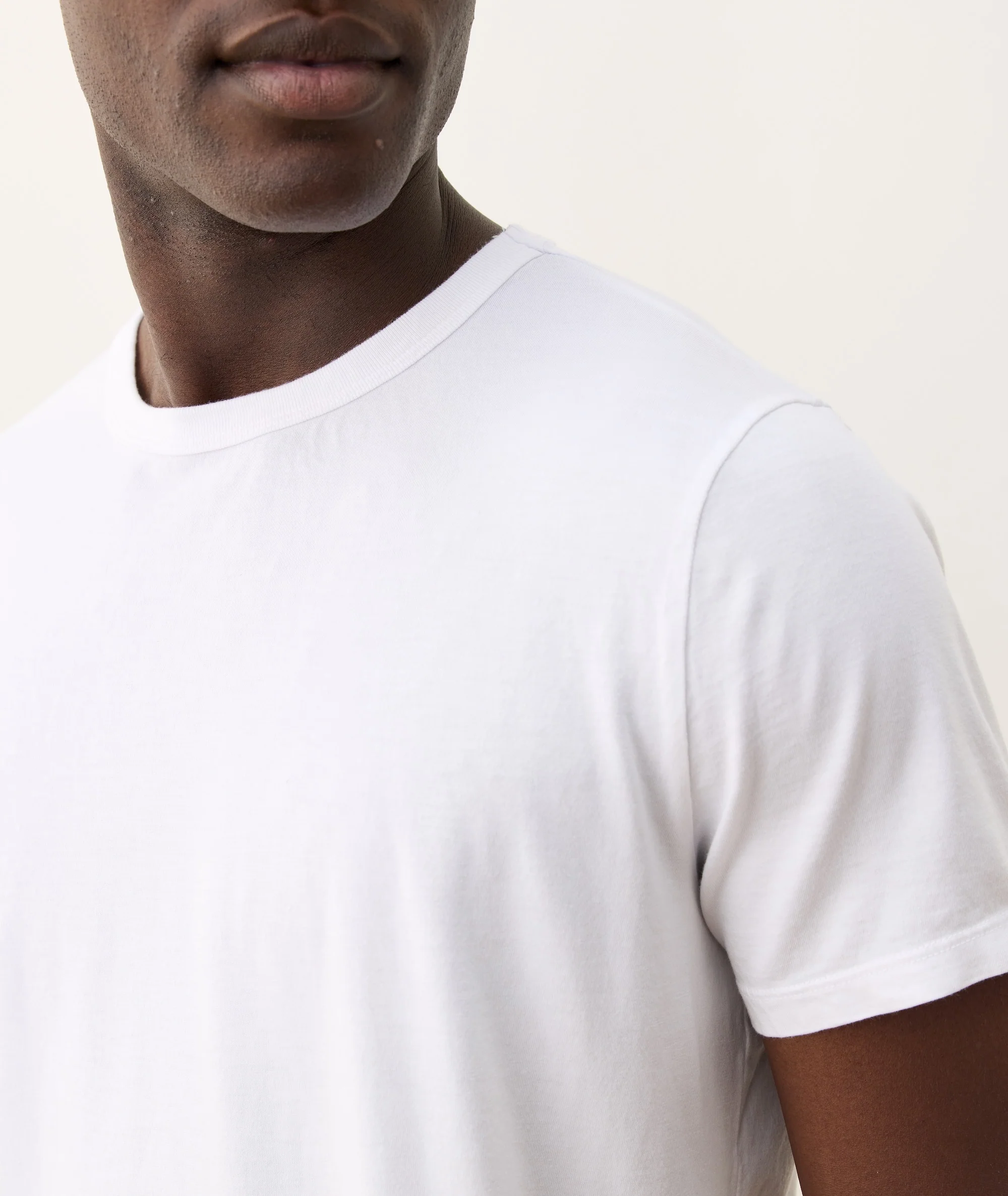 Men's Signature Crew in White