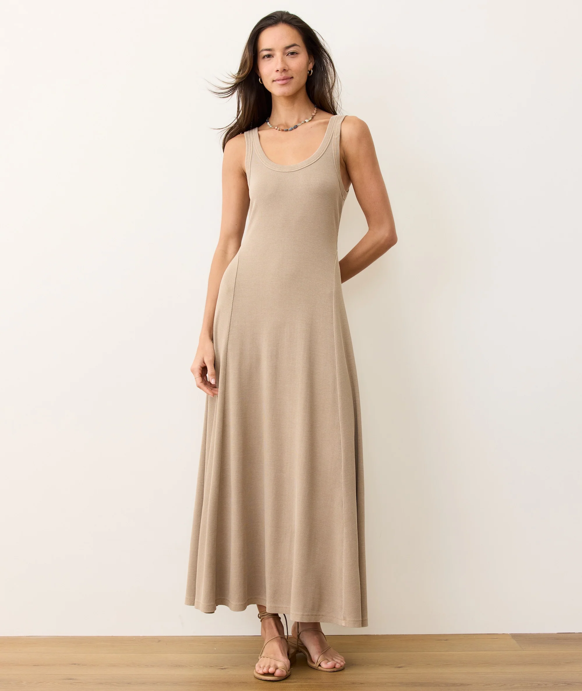 Lexi Rib Sun-In Fit & Flare Dress
