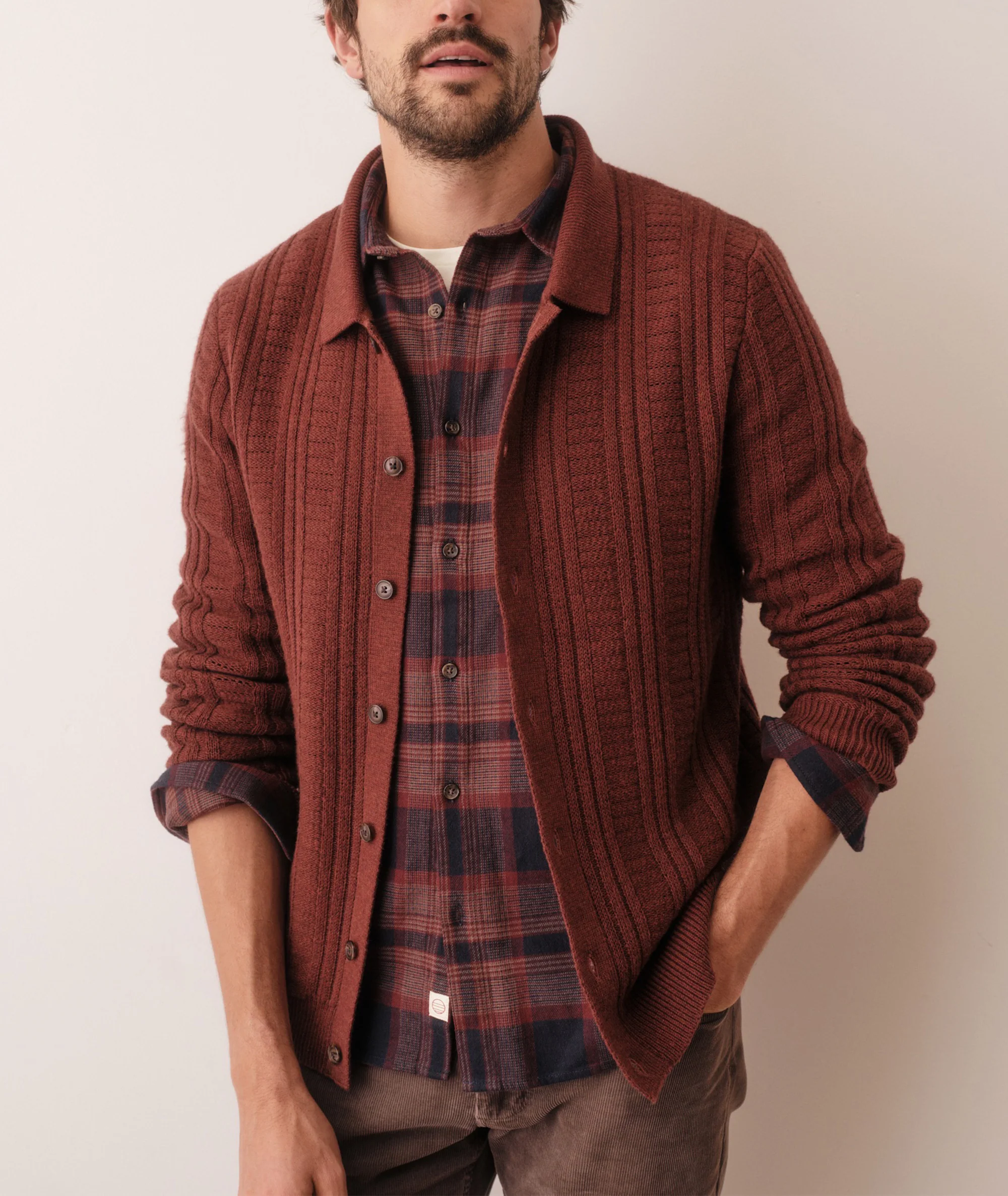 Arthur Sweater Button Down