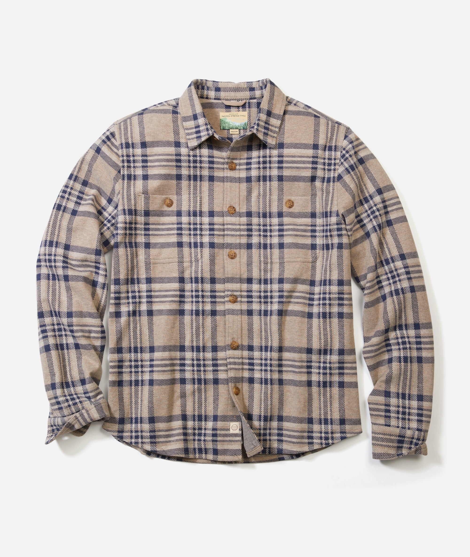 Pacifica Stretch Twill Overshirt