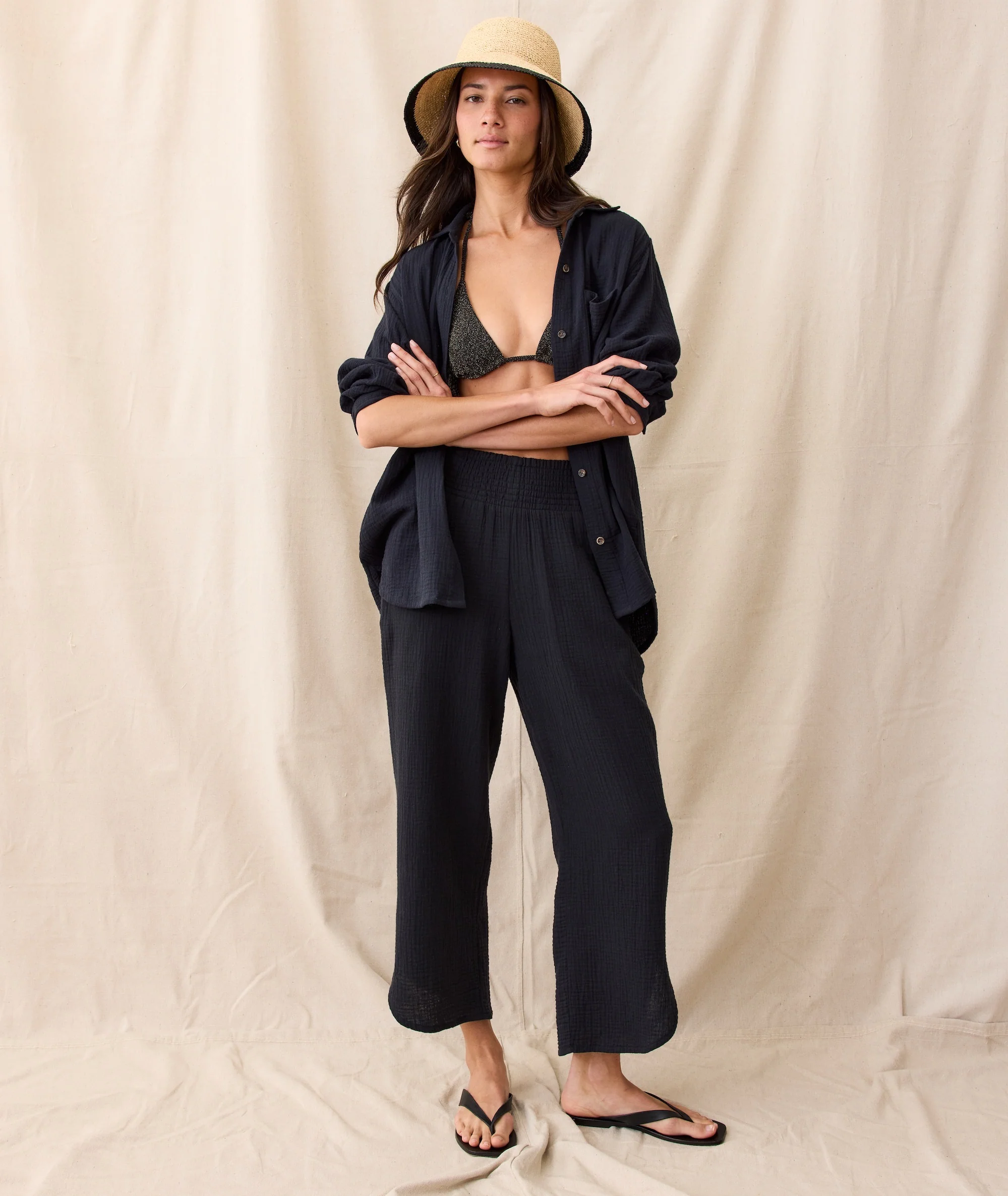 Cali Double Cloth Pant