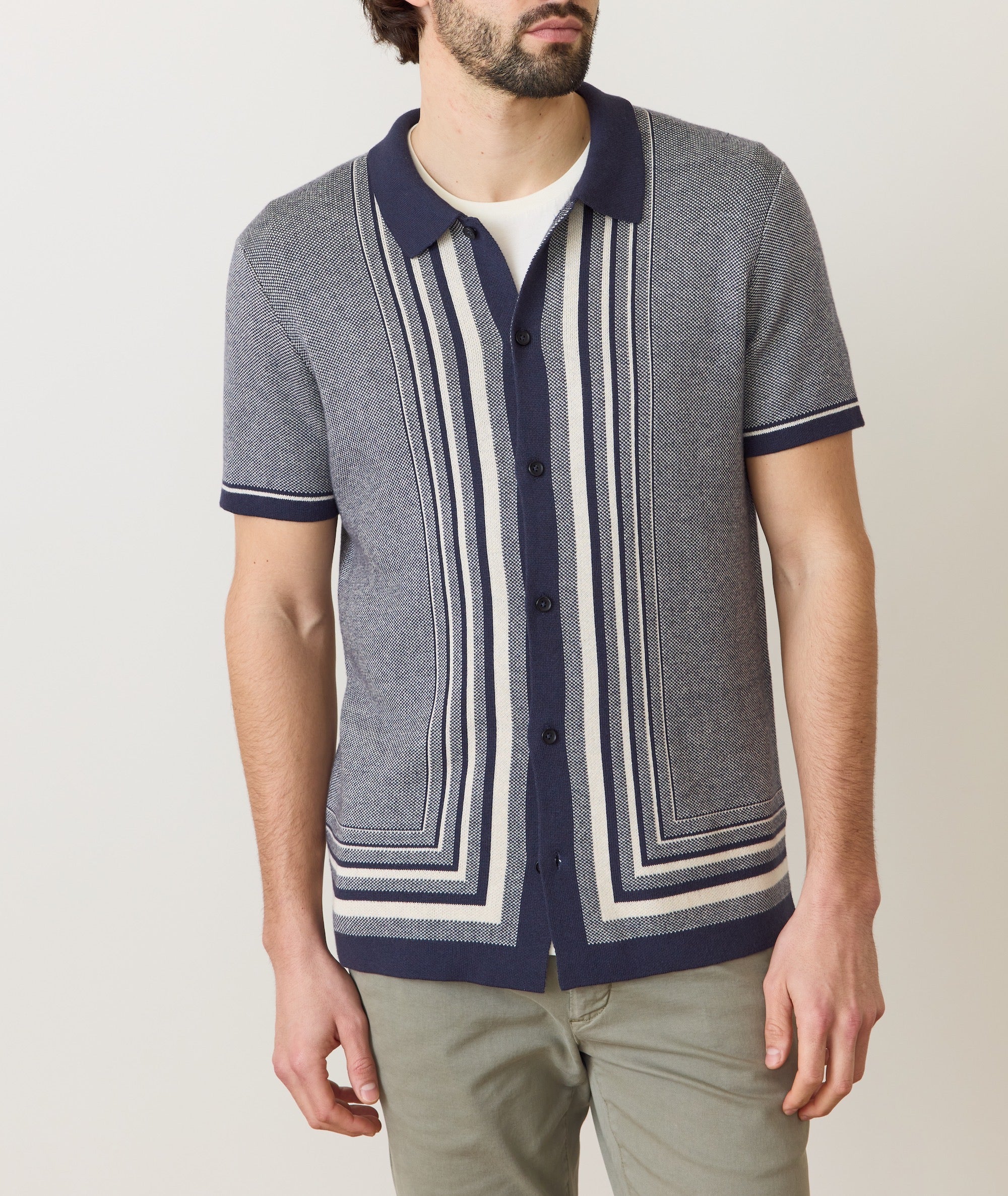 Men's Ethan Sweater Button-Down