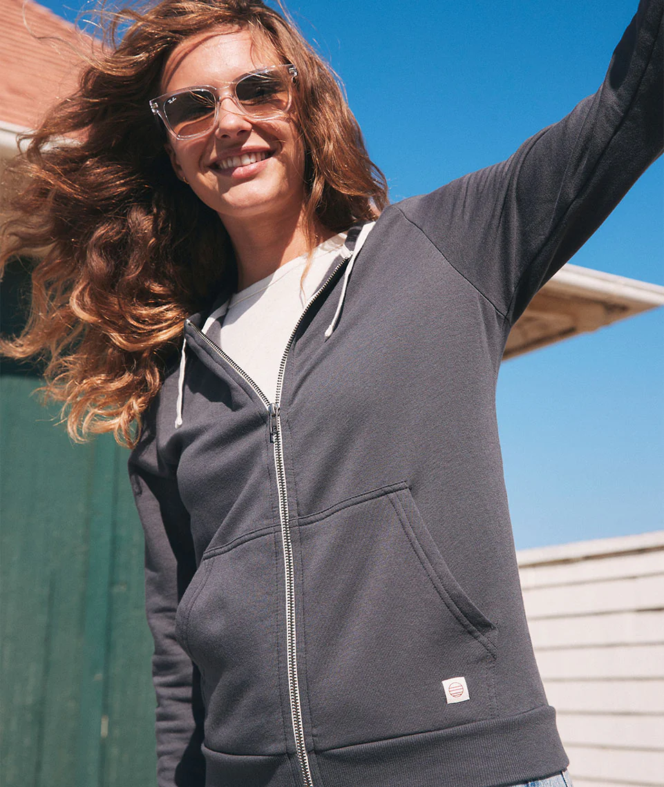 Women's Afternoon Hoodie in Asphalt Grey
