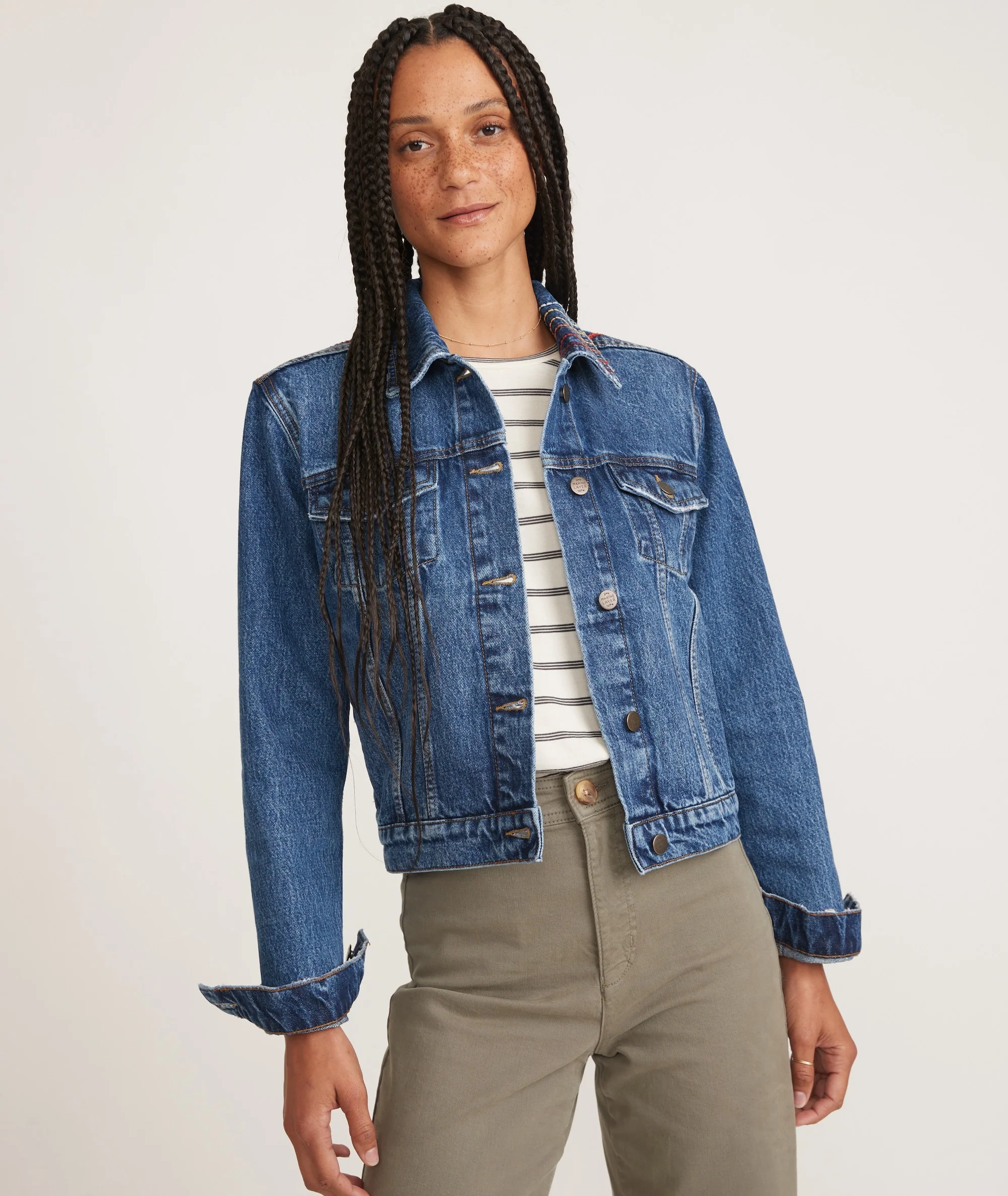 Embroidered Denim Jacket