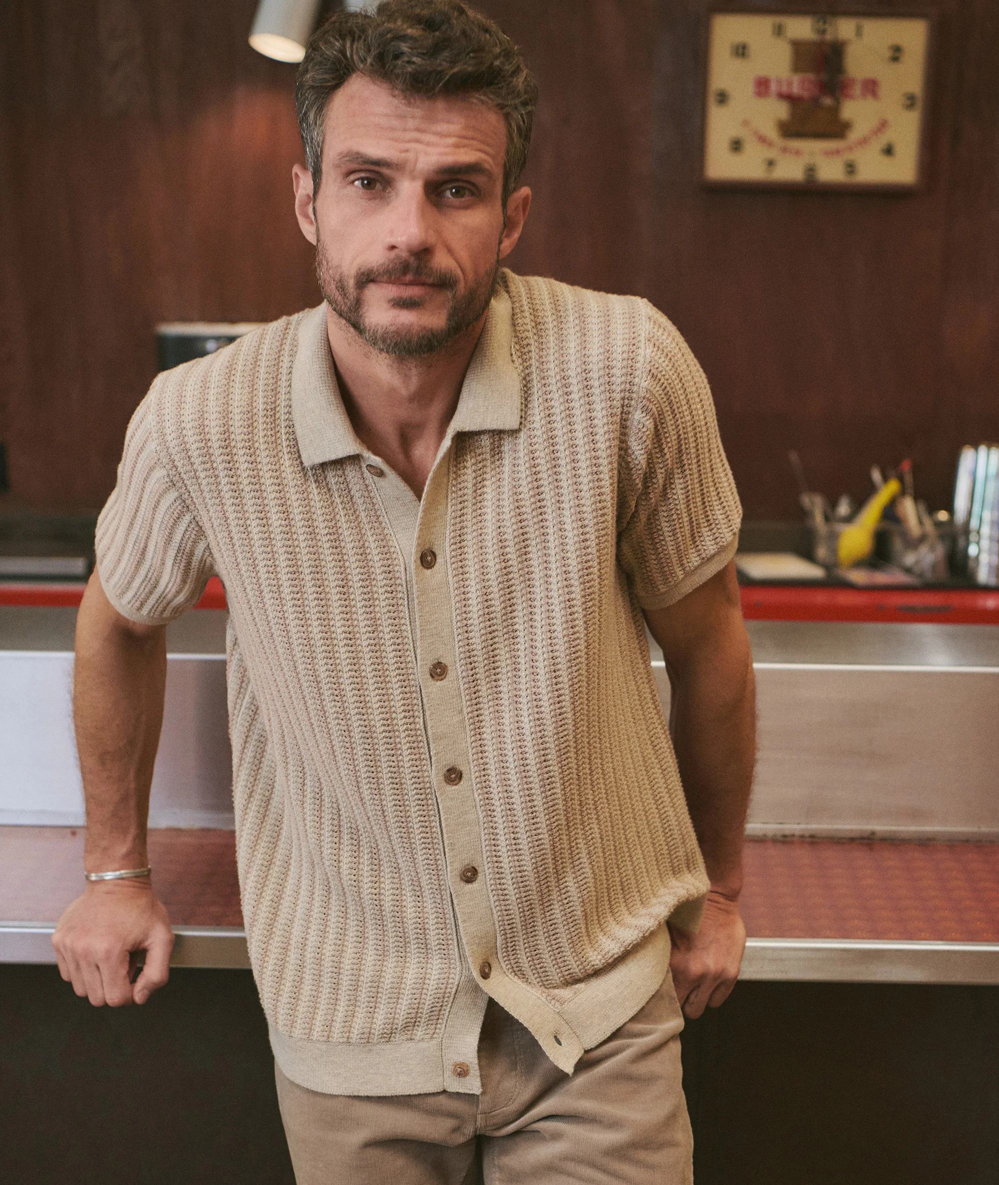 Graham Sweater Button Down