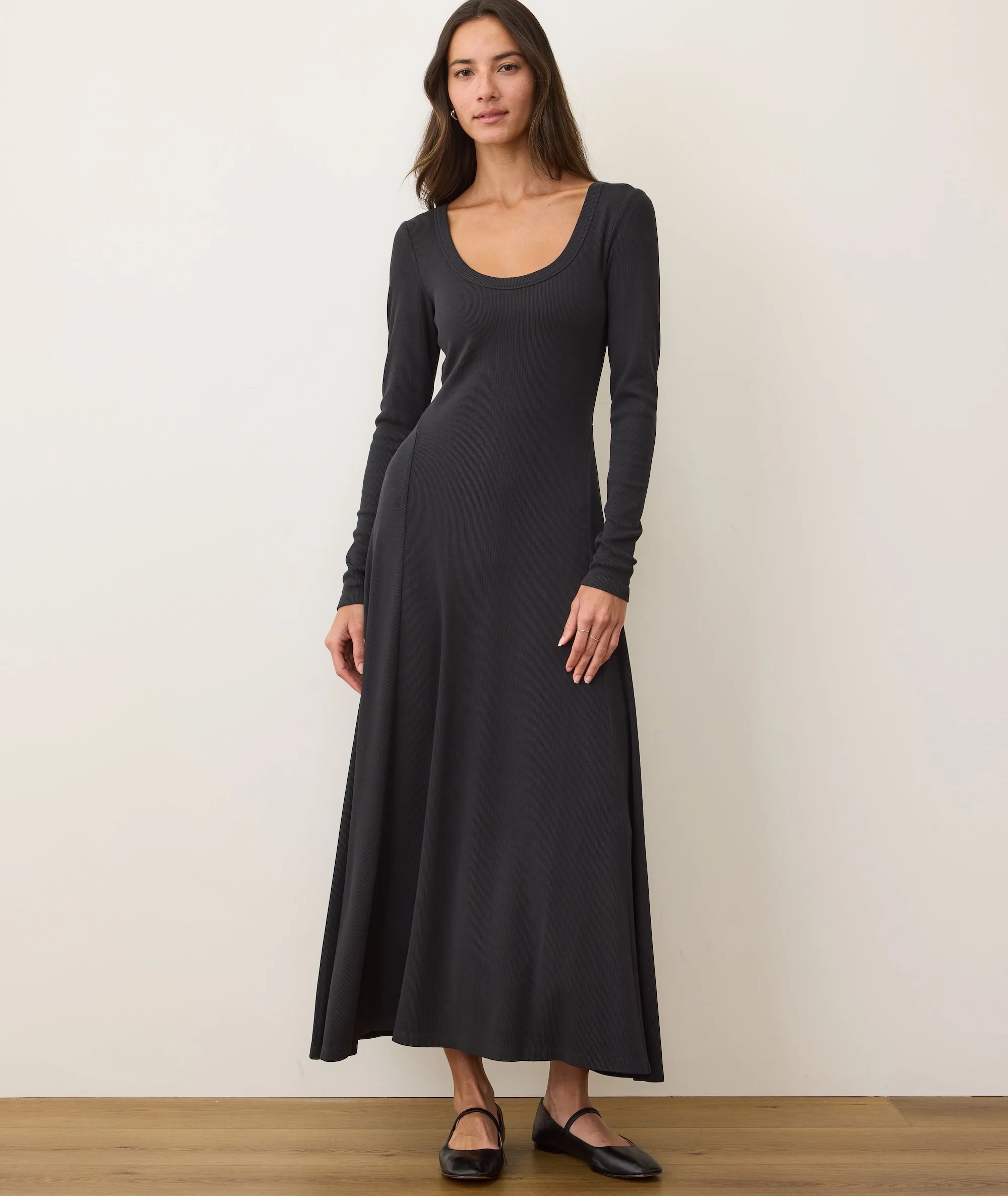 Lexi Rib Fit & Flare Dress