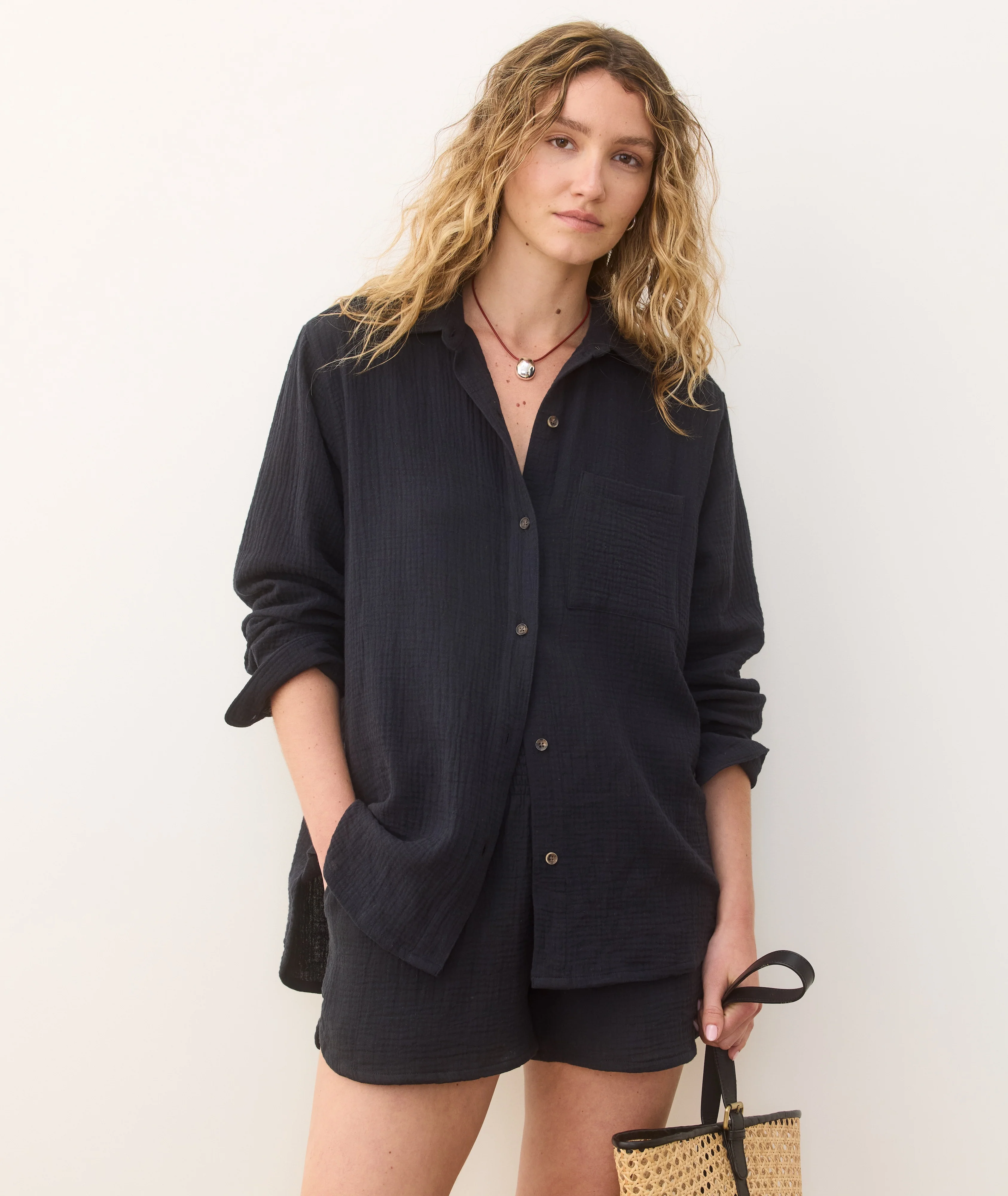 Cali Double Cloth Short