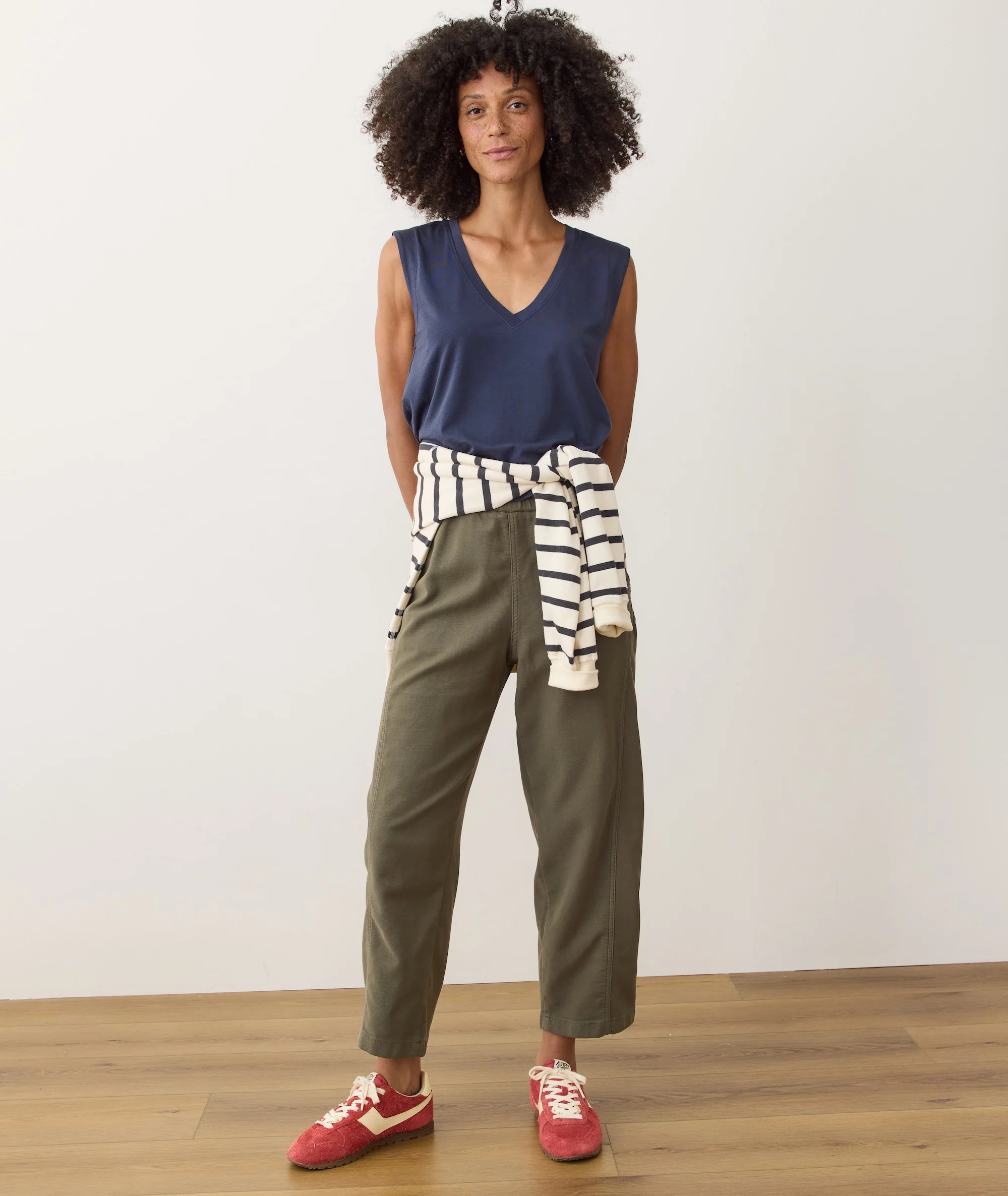 Pima Tissue V-Neck Tank