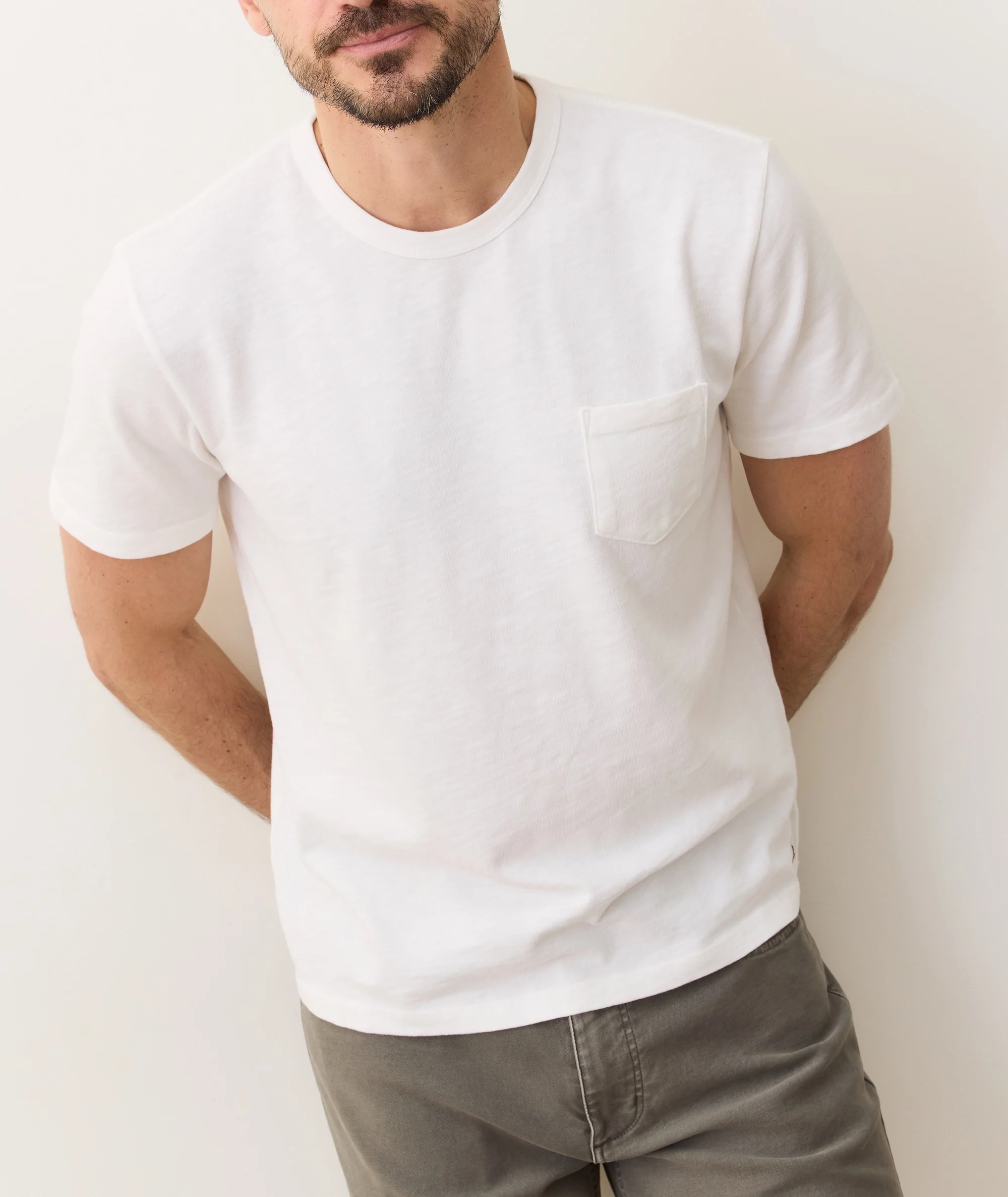 Vintage Heavy Slub Pocket Tee