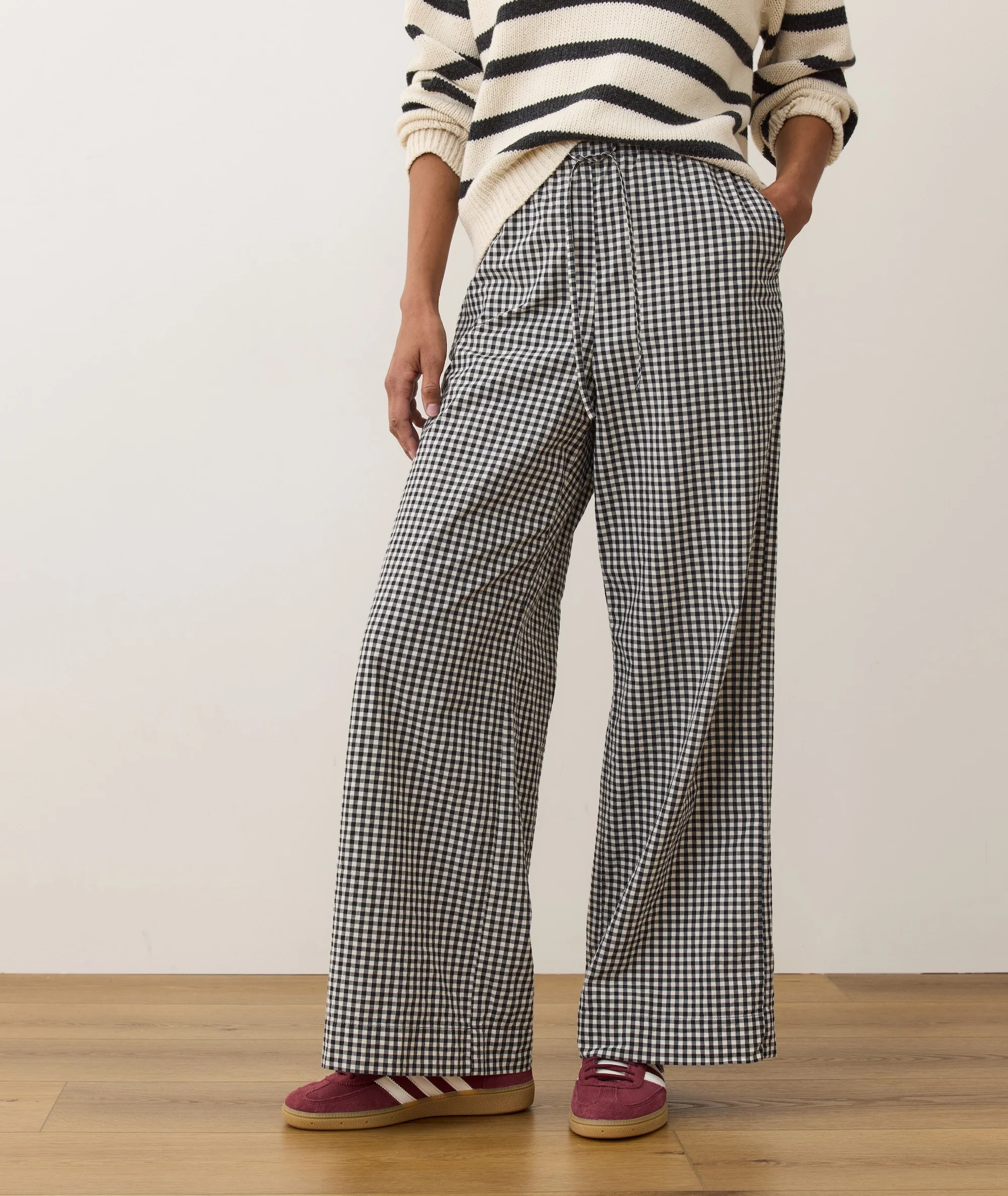 Cali Poplin Drawstring Pant