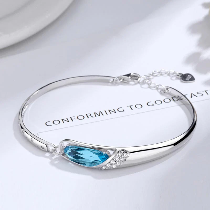 Buddha Stones 925 Silver Plated Copper 12 Constellations of the Zodiac Charm Bracelet