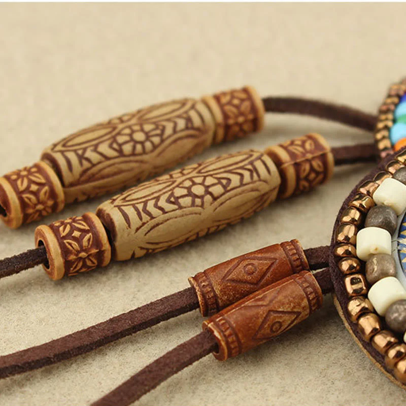 Buddha Stones Mandala Pattern Beads Creativity Necklace Pendant