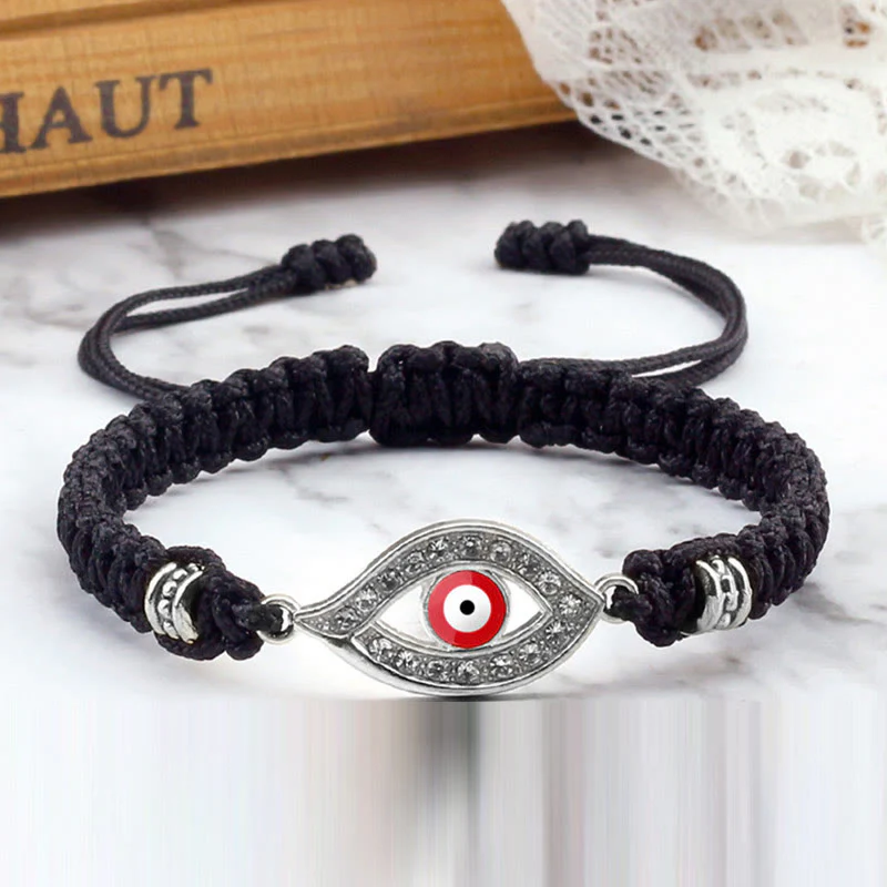 Buddha Stones Evil Eye Keep Away Evil Spirits String Bracelet