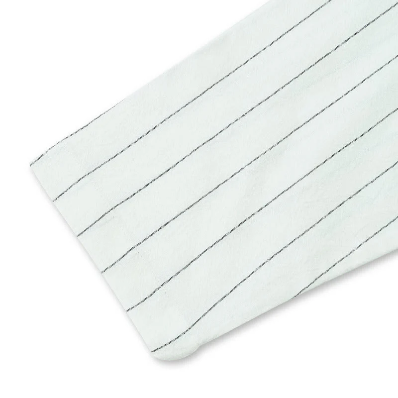 Buddha Stones Solid Long Sleeve Hooded Stripes Drawstring Buttons Linen Men's Shirt