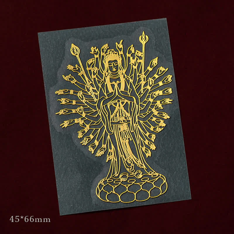 Buddha Stones 12 Chinese Zodiac Blessing Wealth Fortune Phone Sticker