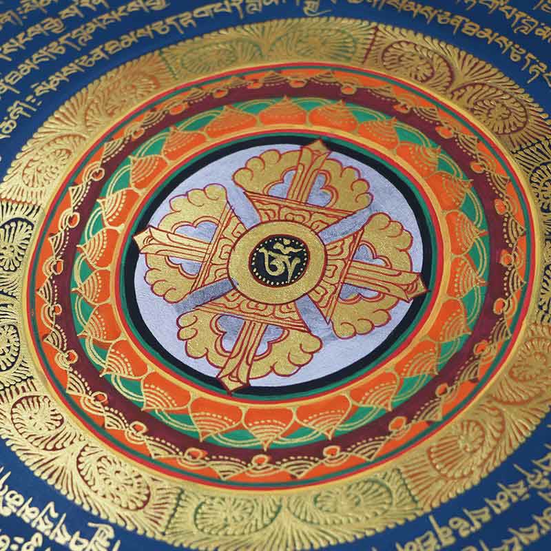 Buddha Stones Tibetan Handmade Thangka Painting Spiritual Blessing Blind Box Random Color Pattern