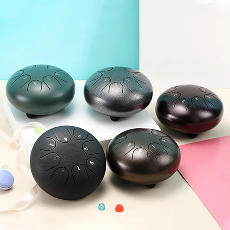 Buddha Stones Steel Tongue Drum Sound Healing Meditation Yoga Drum Kit