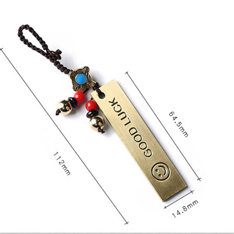 Buddha Stones Feng Shui Yin Yang Bagua Wenchang Pen Pagoda Prayer Wheel Keychain