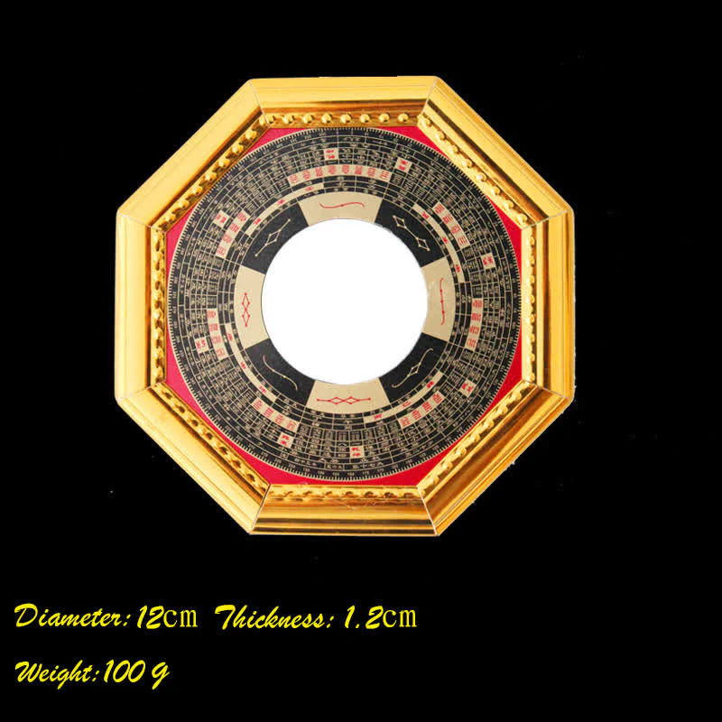 Buddha Stones Feng Shui Bagua Map Balance Harmony Living Room Energy Map Mirror