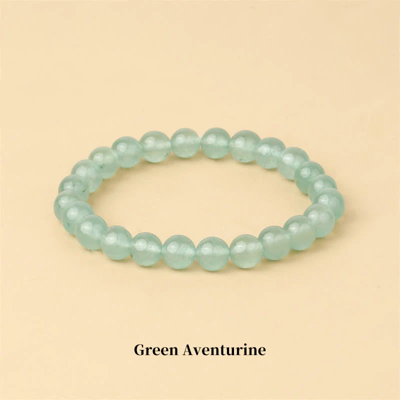 Buddha Stones Natural Stone Quartz Healing Beads Bracelet