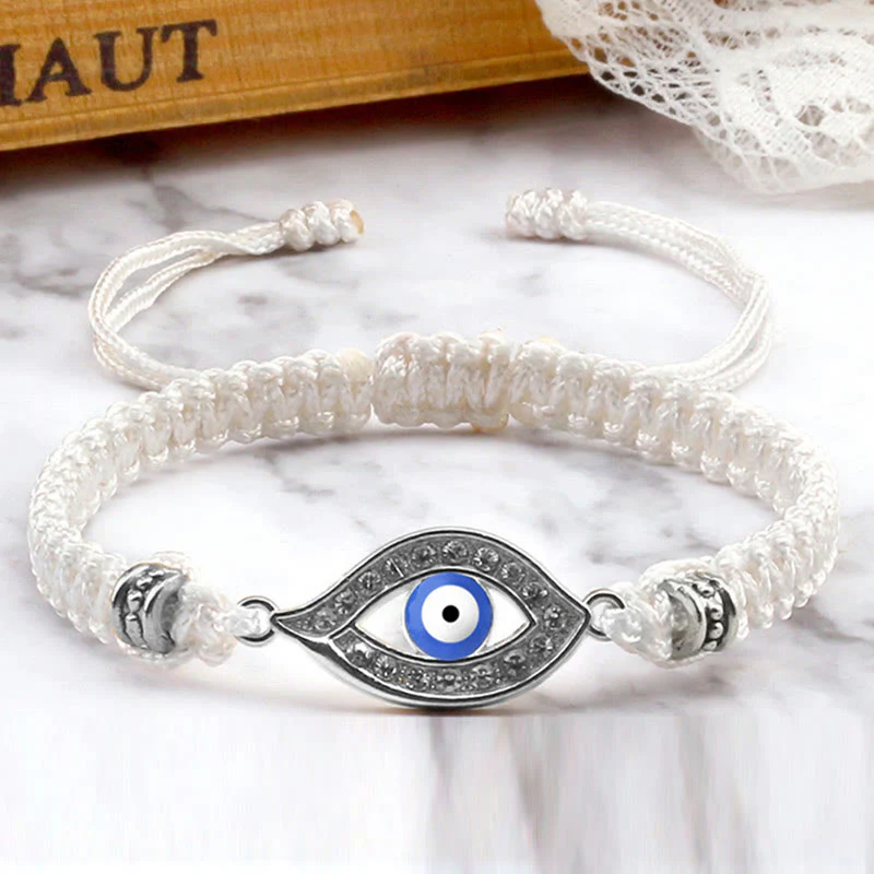 Buddha Stones Evil Eye Keep Away Evil Spirits String Bracelet