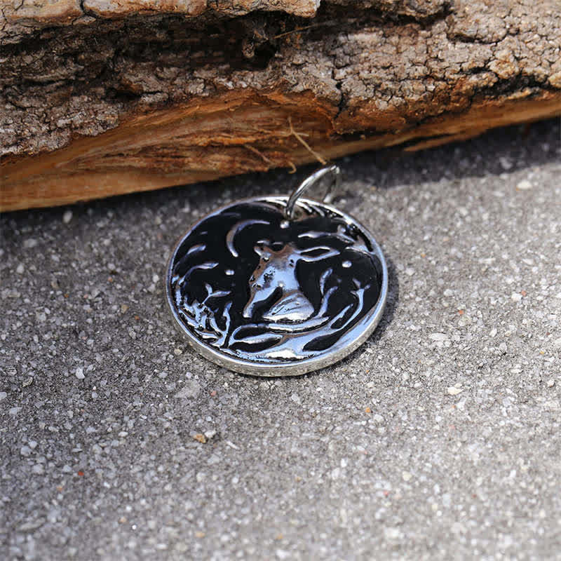 Year of the Rabbit Carving Bunny Hares Happiness Necklace Pendant (Extra 40% Off | USE CODE: FS40)