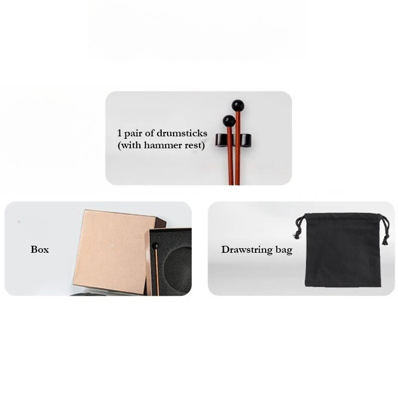 Buddha Stones Steel Tongue Drum Sound Healing Yoga Meditation Drum Kit 8 Note 6 Inch Percussion Instrument