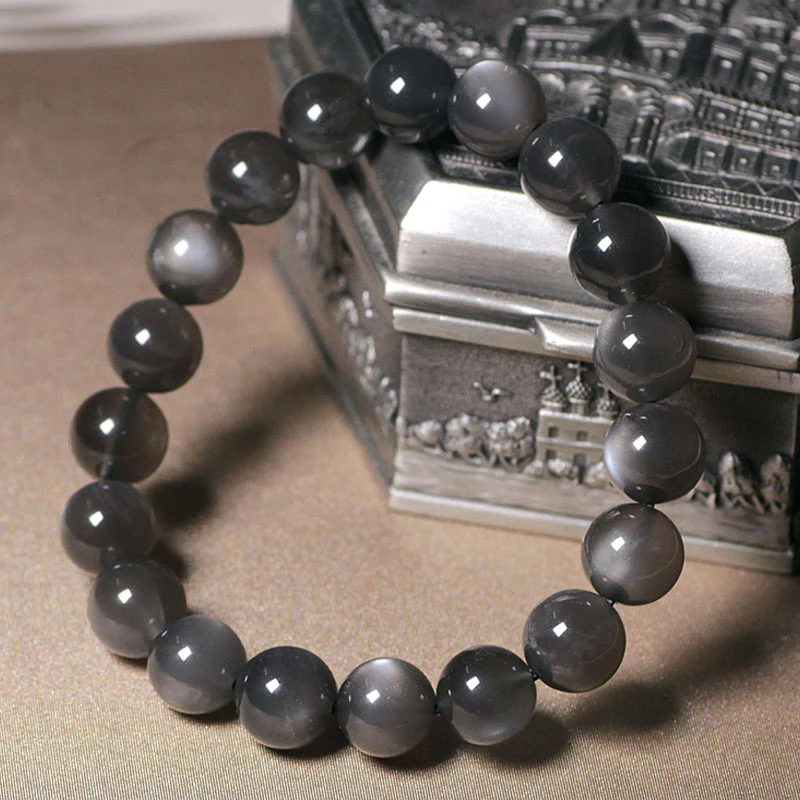 Buddha Stones Natural Moonstone Positive Love Beads Bracelet