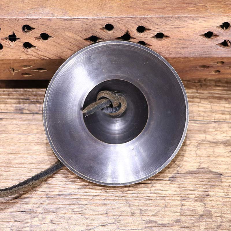 Buddha Stones Tibetan Tingsha Bell Copper Luck Decoration With Bag