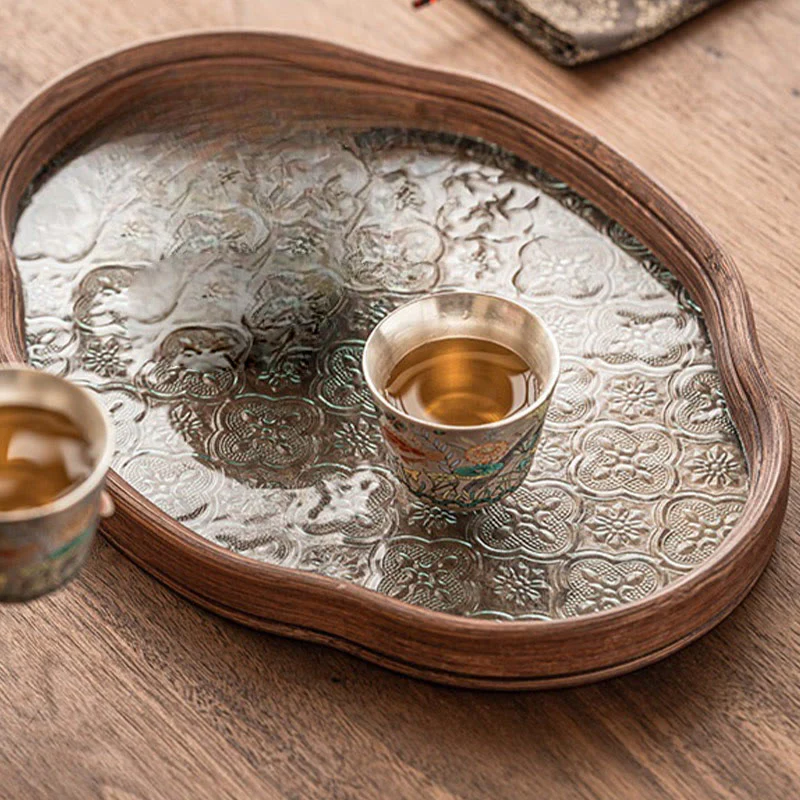 Buddha Stones Fish Lotus Seaweed Teacup Kung Fu Tea Cup 45ml With Gift Box