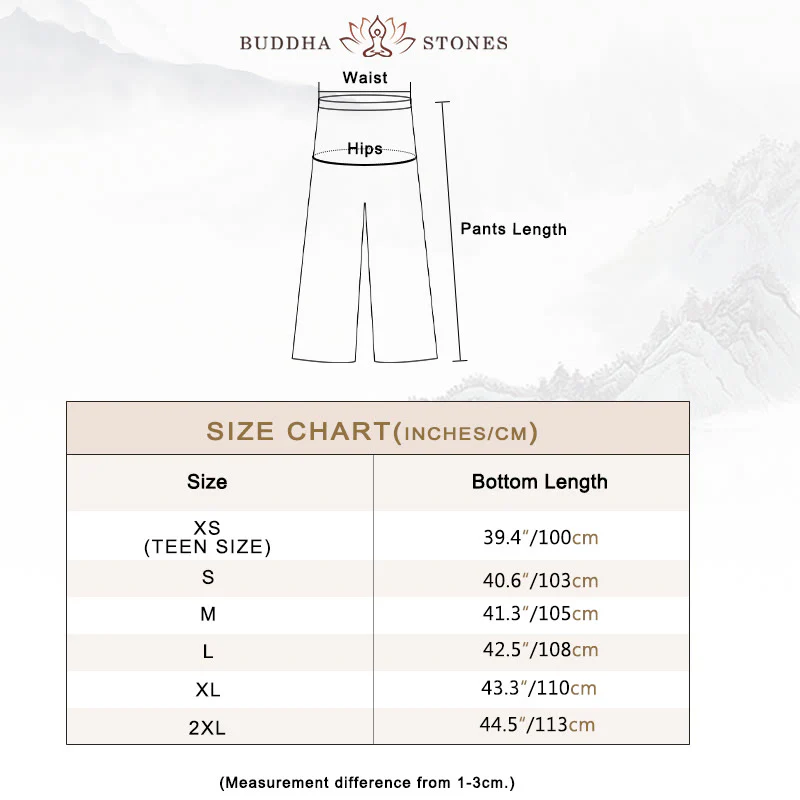 Buddha Stones Auspicious Clouds Embroidery Meditation Prayer Spiritual Zen Tai Chi Qigong Practice Unisex Clothing Set