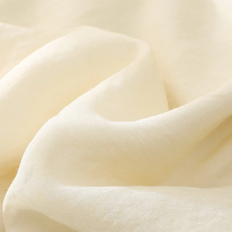 Buddha Stones Artistic Embroidery Flower Double Layer Chinese Frog Button Split Cotton Linen Women's Wide Leg Pants