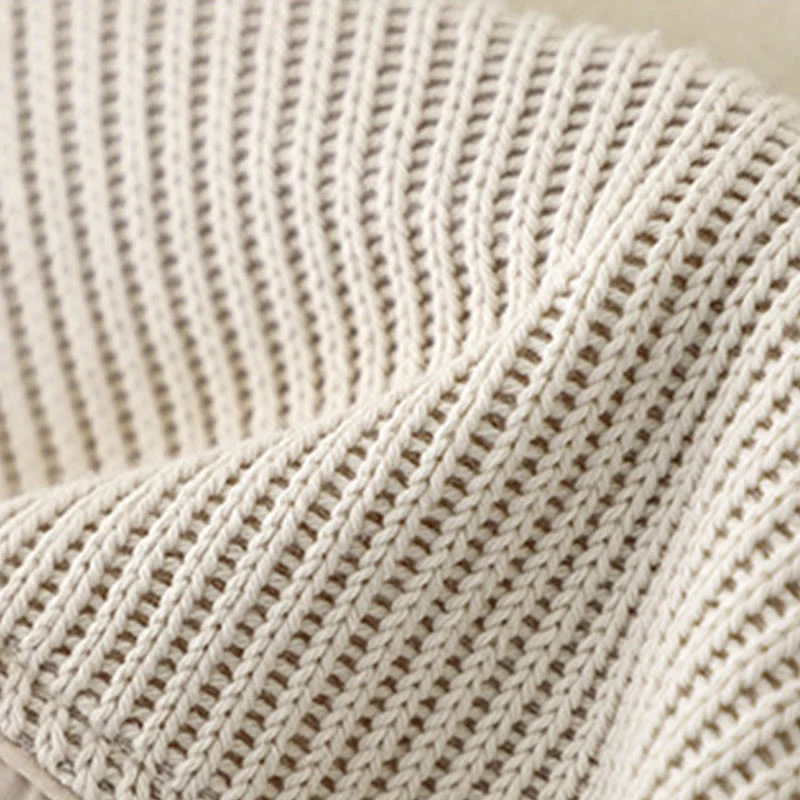 Buddha Stones Plain Stand Collar Women's Cotton Corduroy Jacket