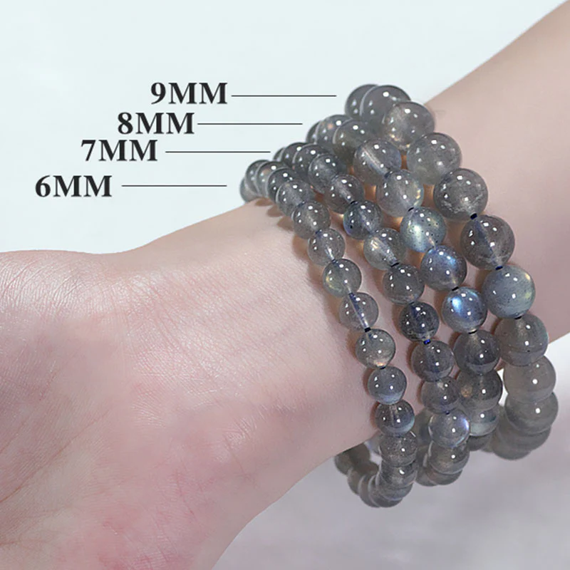 Buddha Stones Natural Moonstone Calm Positive Bracelet