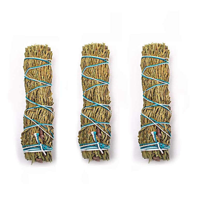 Buddha Stones Smudge Stick for Home Cleansing Incense Healing Meditation and Cedar Sticks Incense Wands Rituals